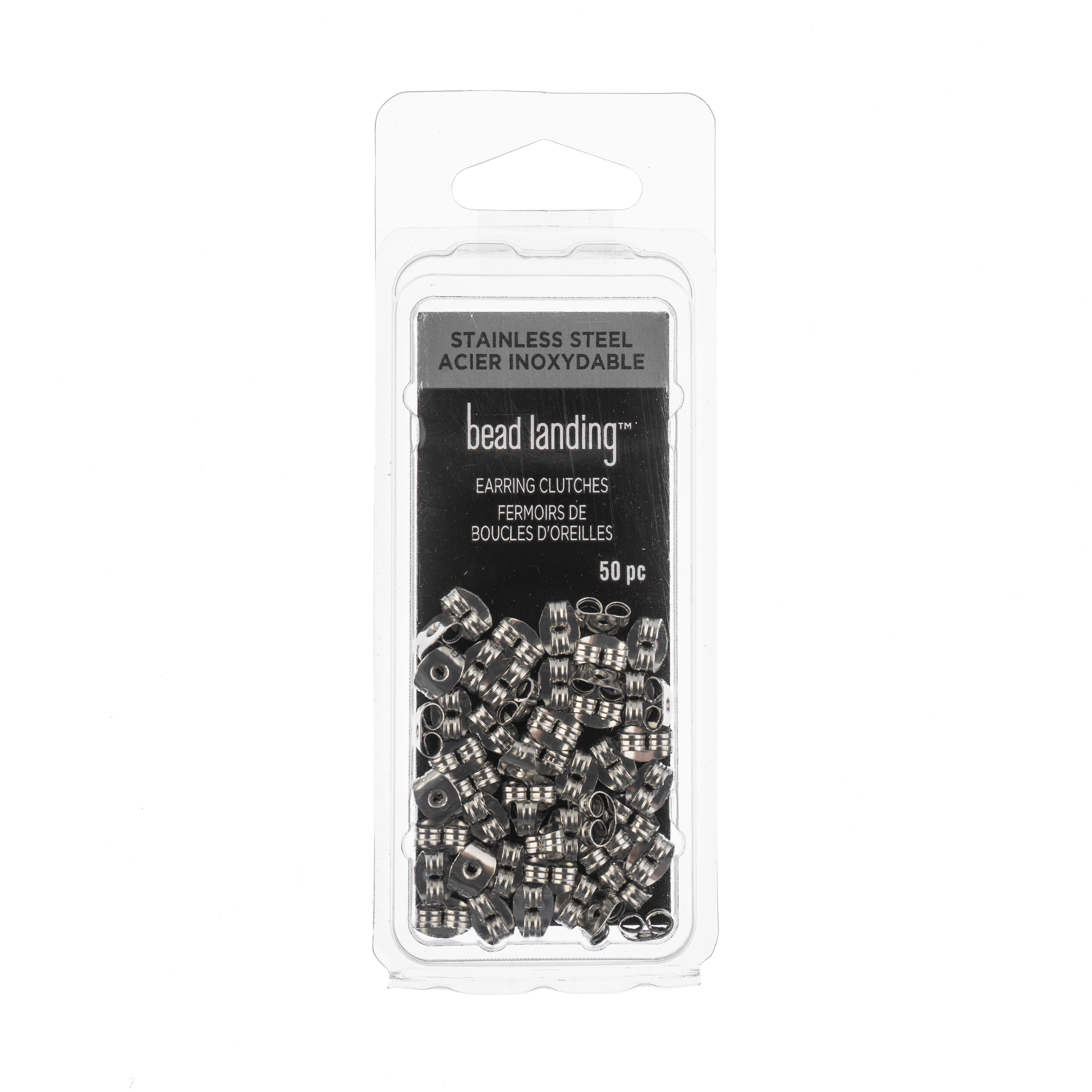 12 Packs: 50 ct. (600 total) Earring Clutches by Bead Landing™