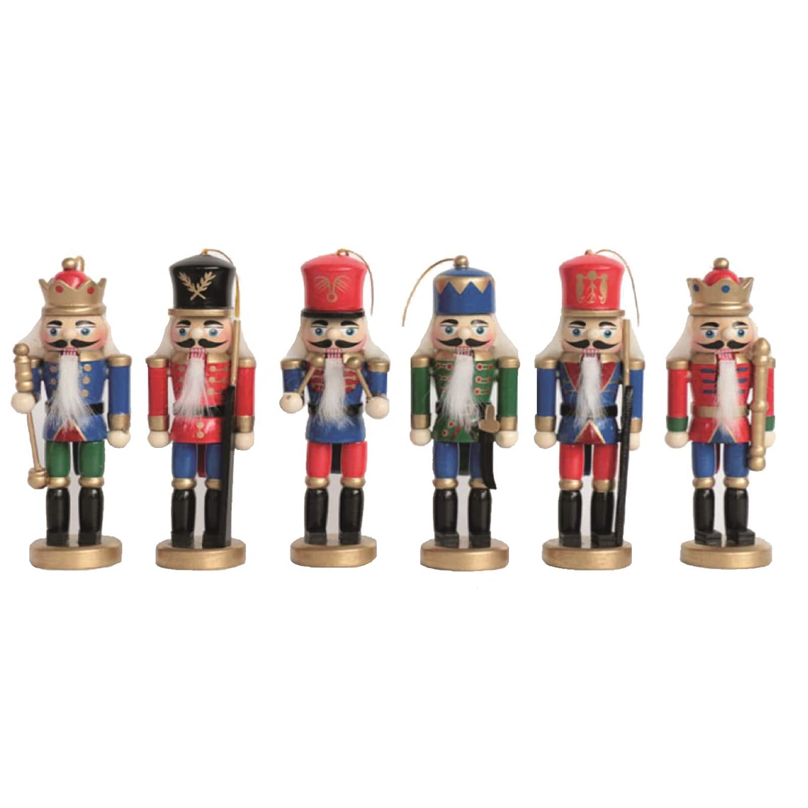 Santa's Workshop 5" King & Guard Nutcrackers Set