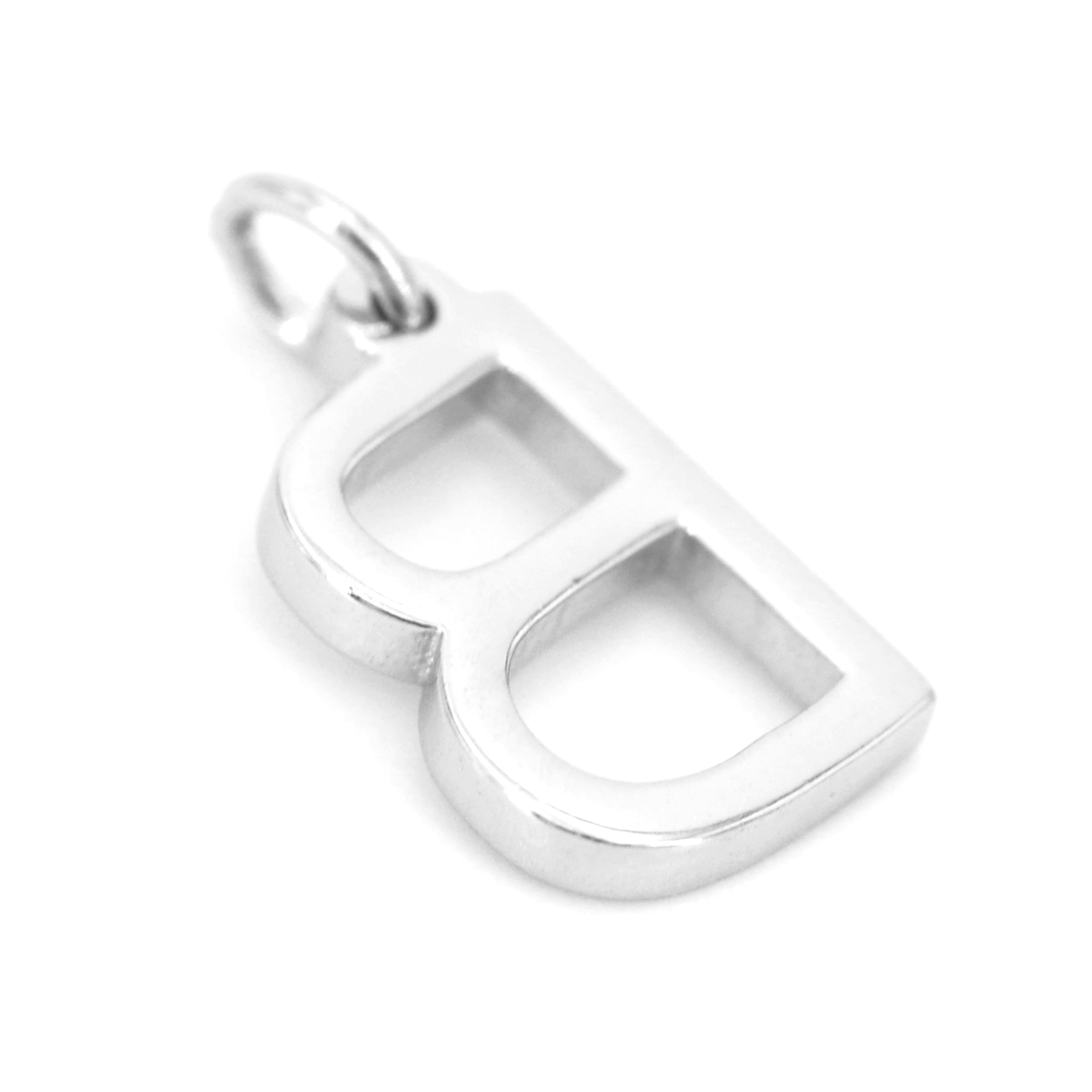 12 Pack: Sterling Silver Alphabet Charm by Bead Landing™