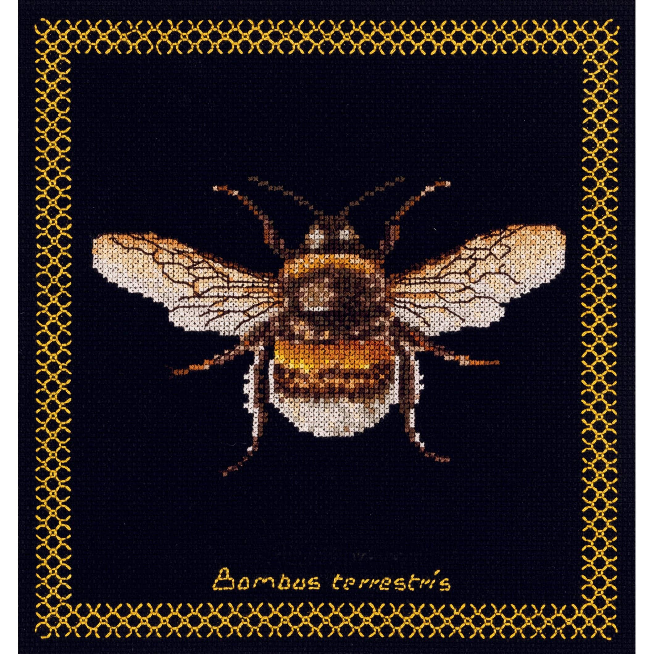 Thea Gouverneur Bumble Bee Cross Stitch Kit | Michaels