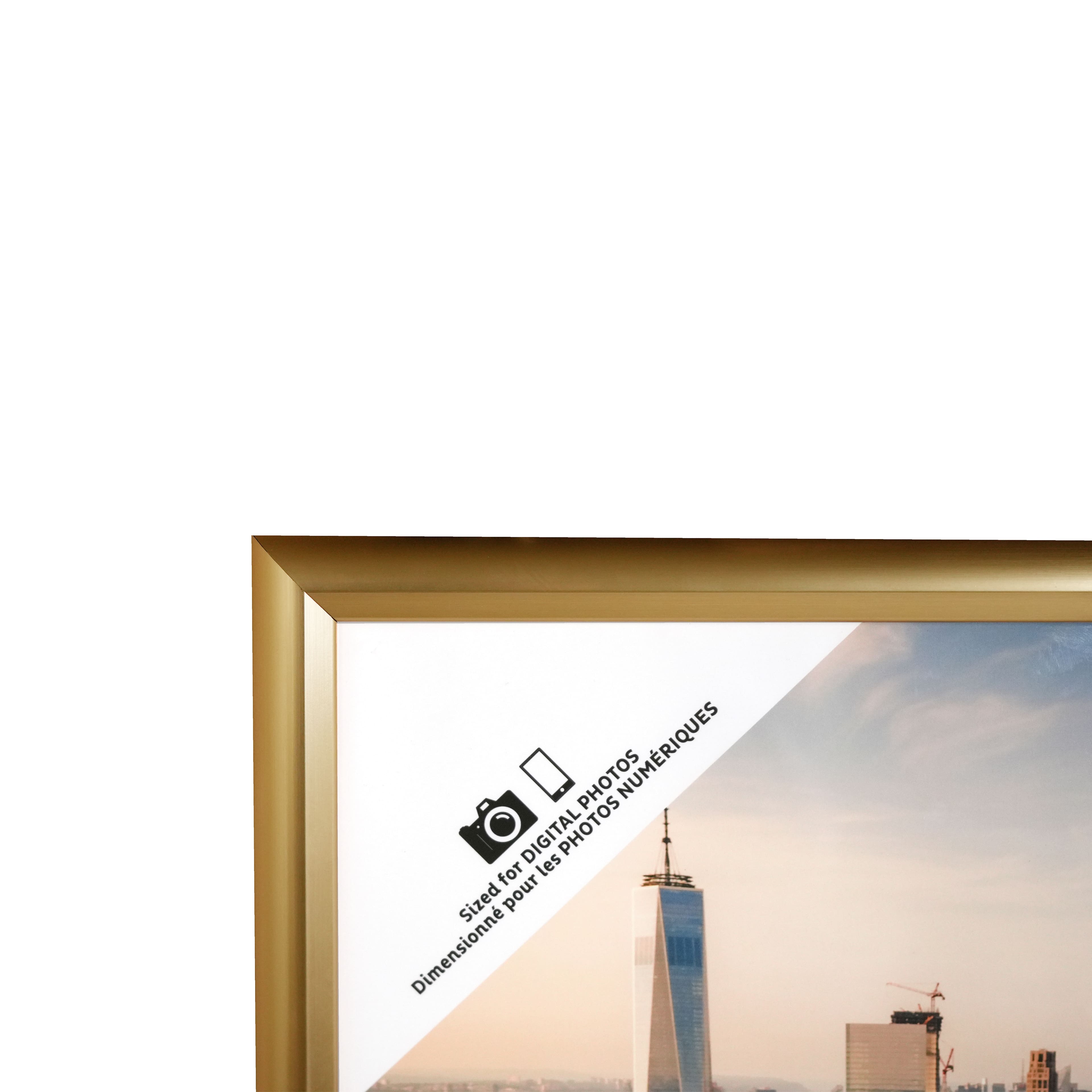 Golden Finish Poster Frame, Downtown&#x2122; by Studio D&#xE9;cor&#xAE;