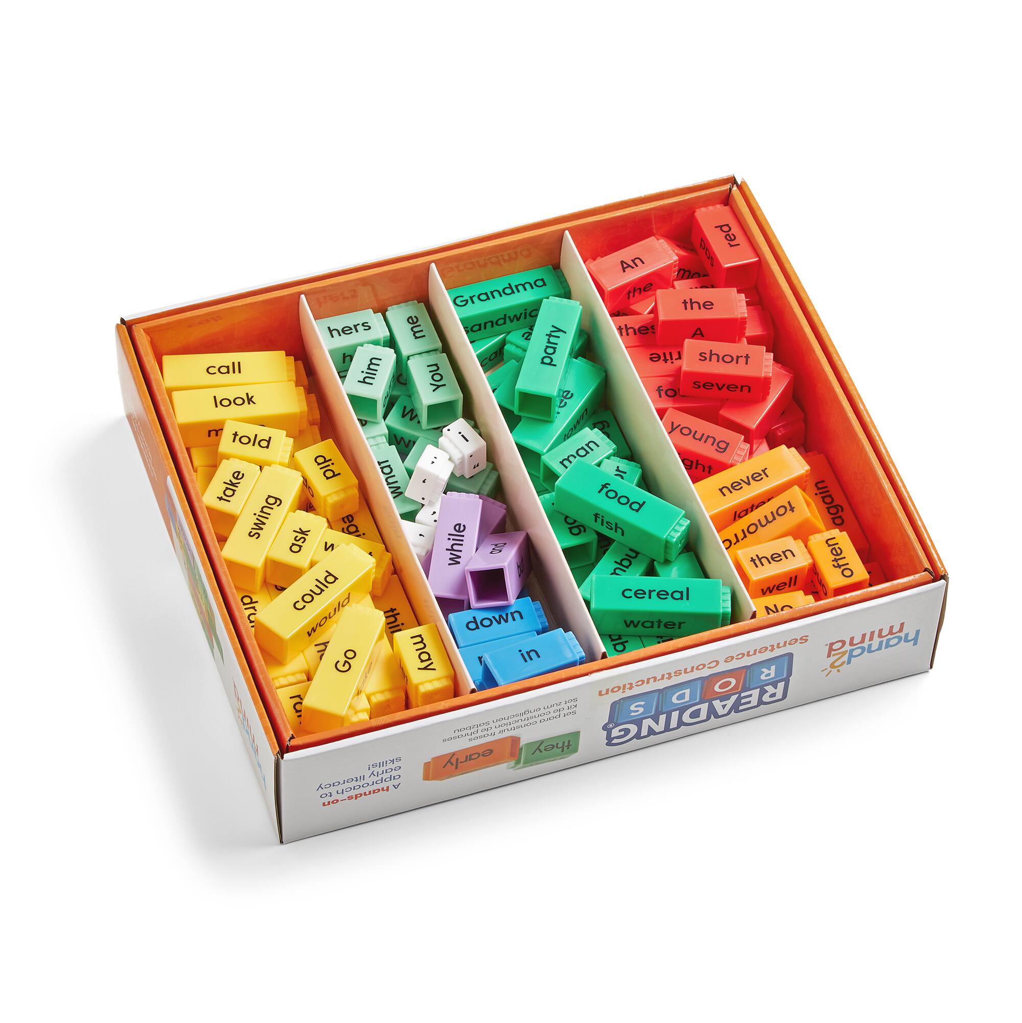 hand2mind Reading Rods® Sentence Construction Set