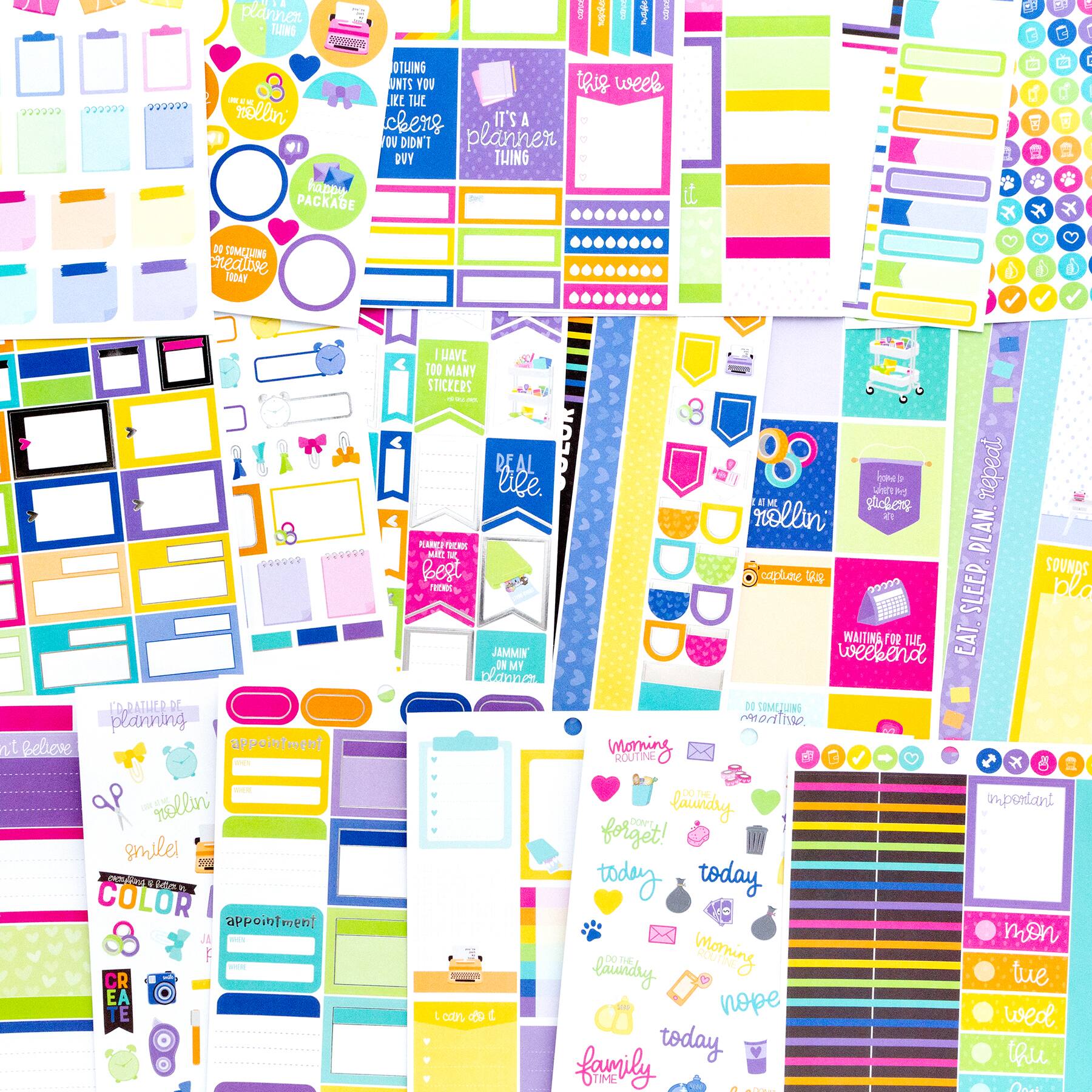Krissyanne Designs® Crafting Time Sticker Book | Organization & Labels | Michaels krissyanne designs