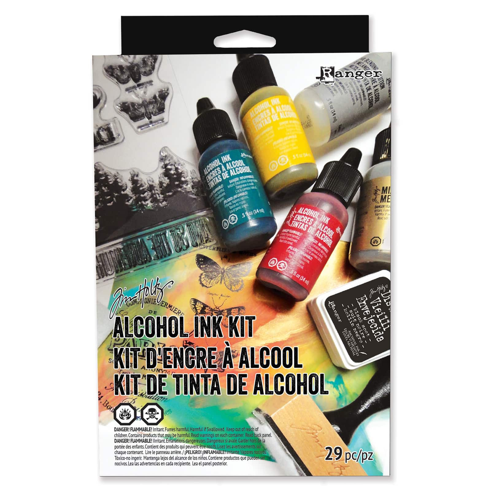 Trousse d’encres à base d’alcool de Tim Holtz