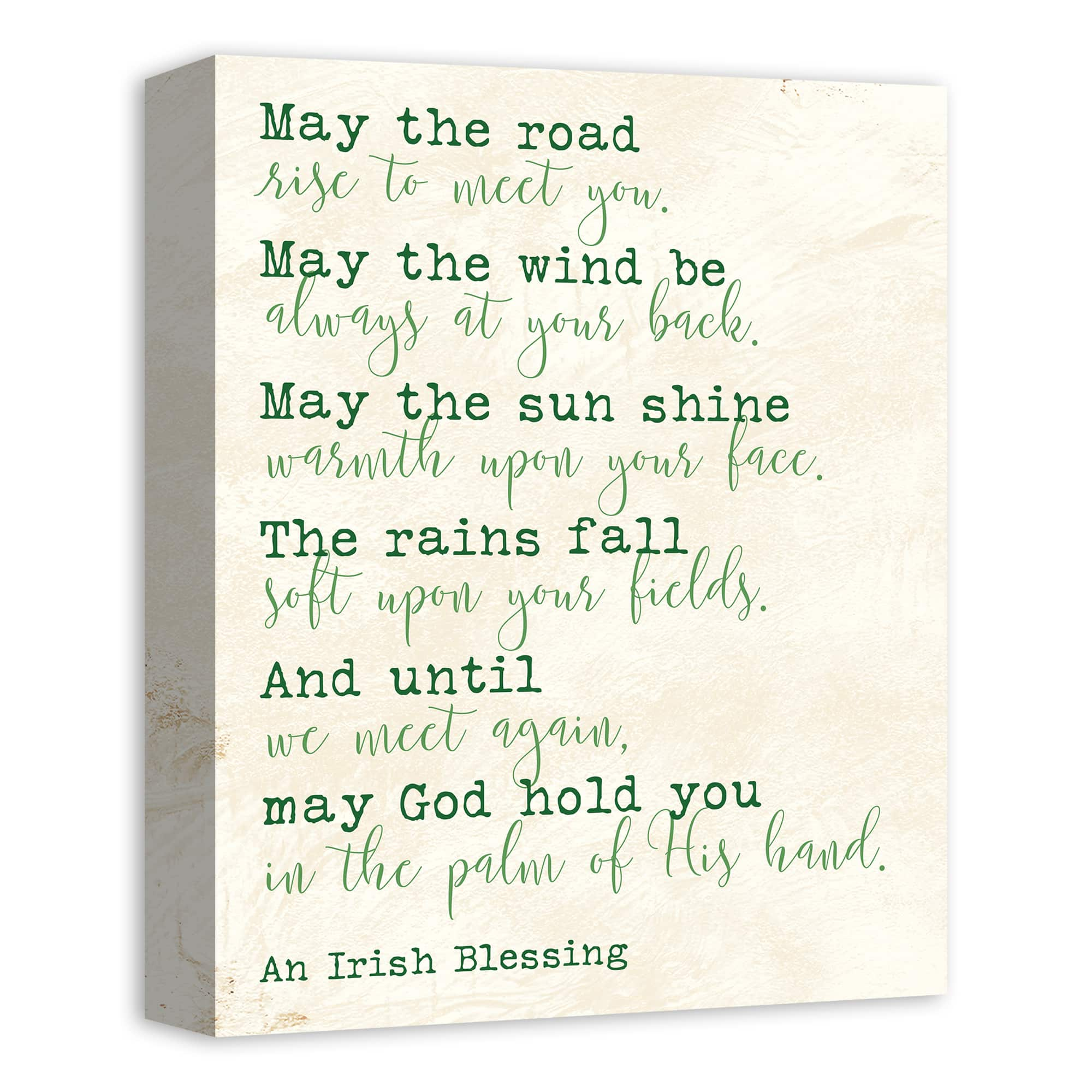 Irish Blessing Canvas Wall Art