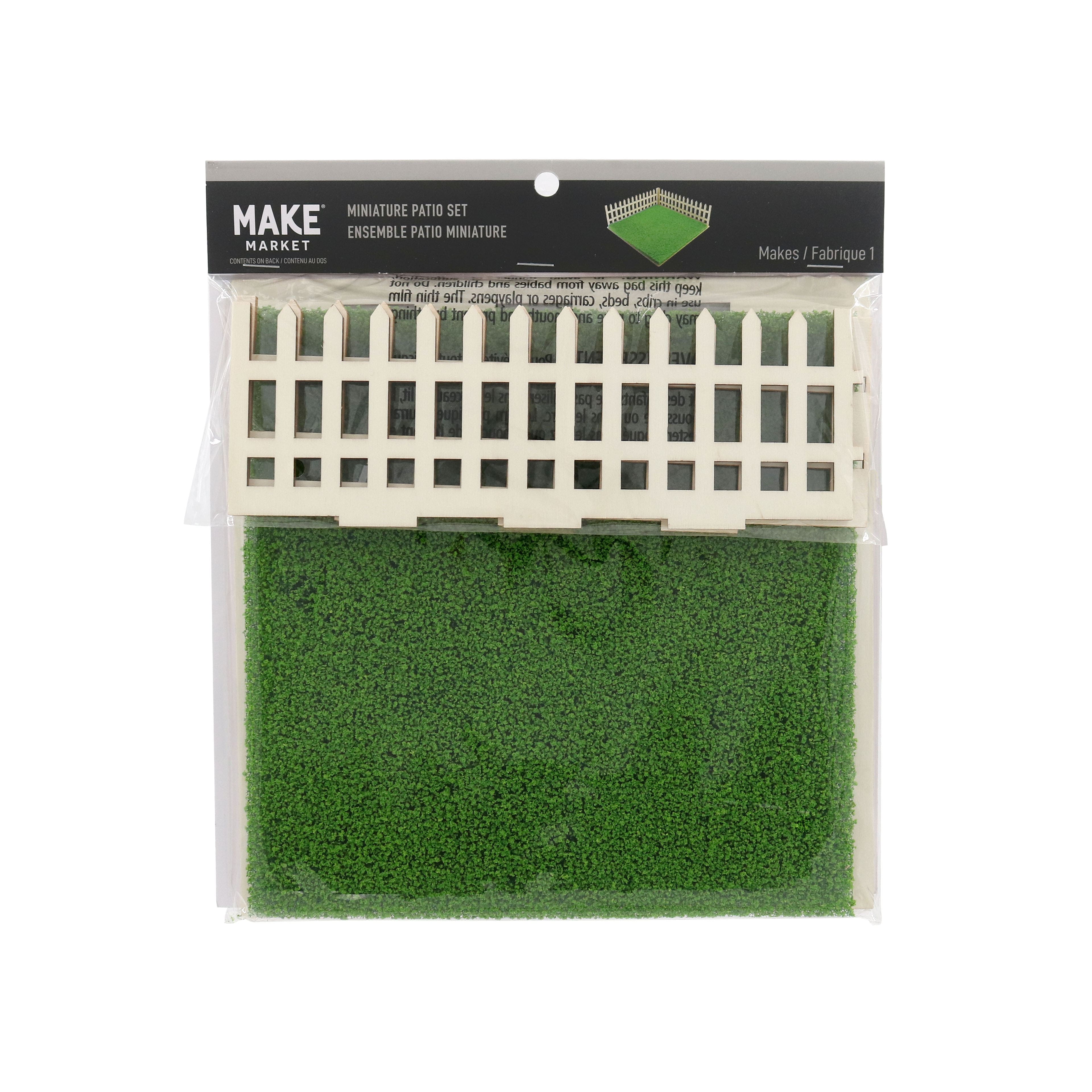 Ensemble de patio miniature de Make Market