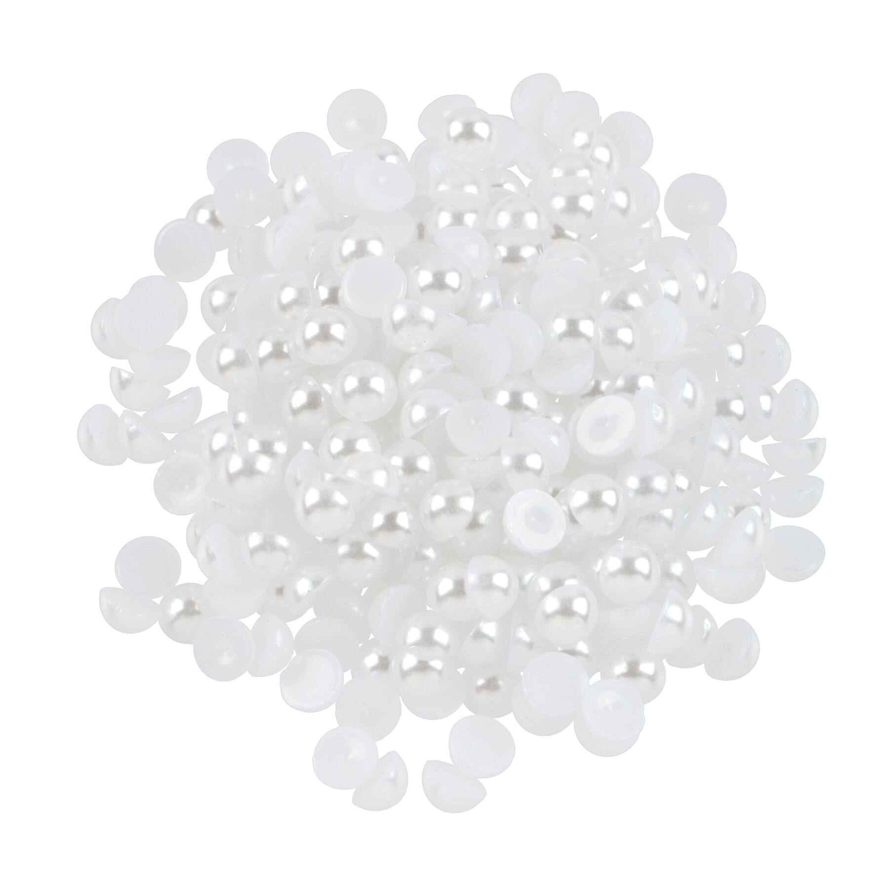Plastic Flatback Pearls by Bead Landing&#x2122;