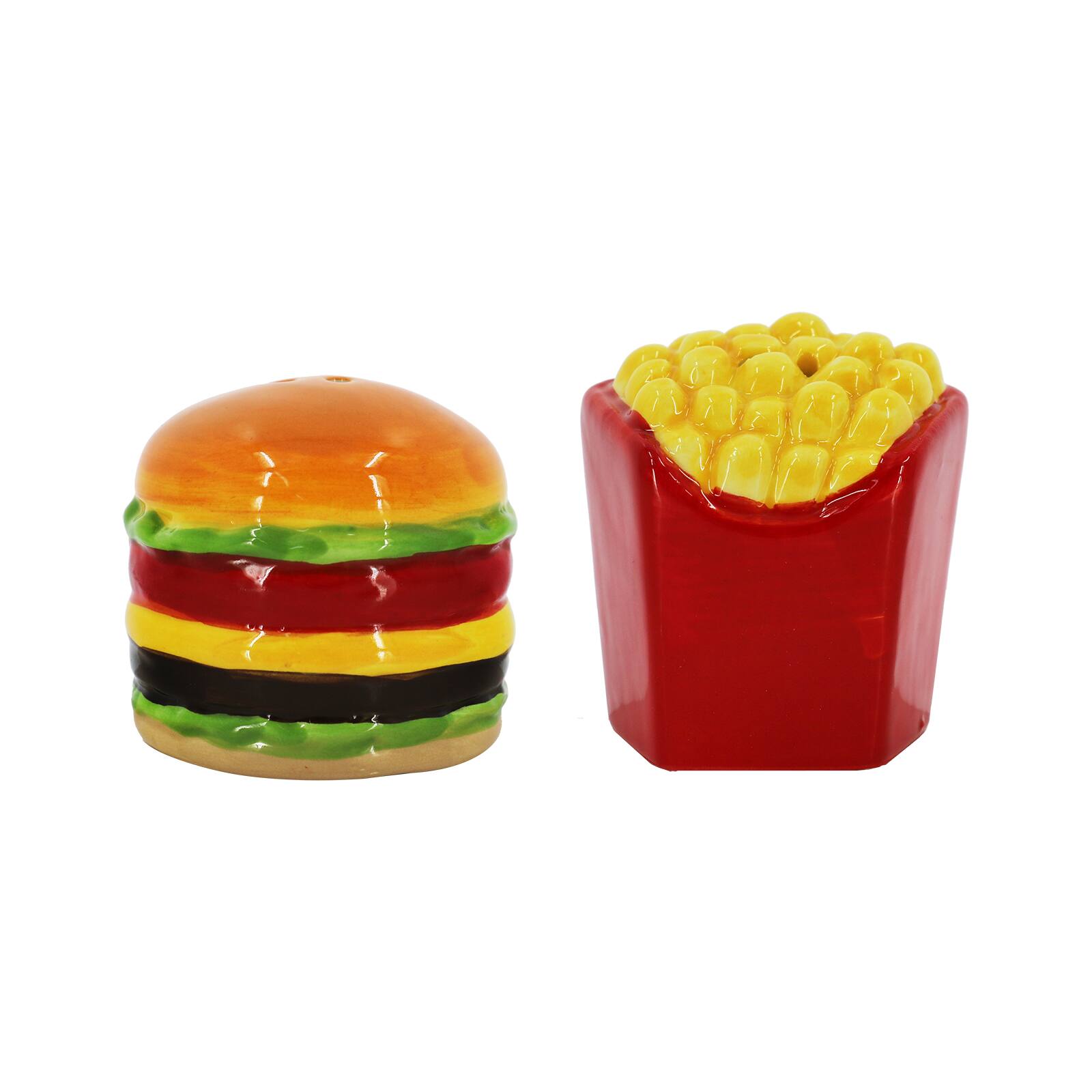 Hamburger & Fries Salt & Pepper Shakers by Ashland®