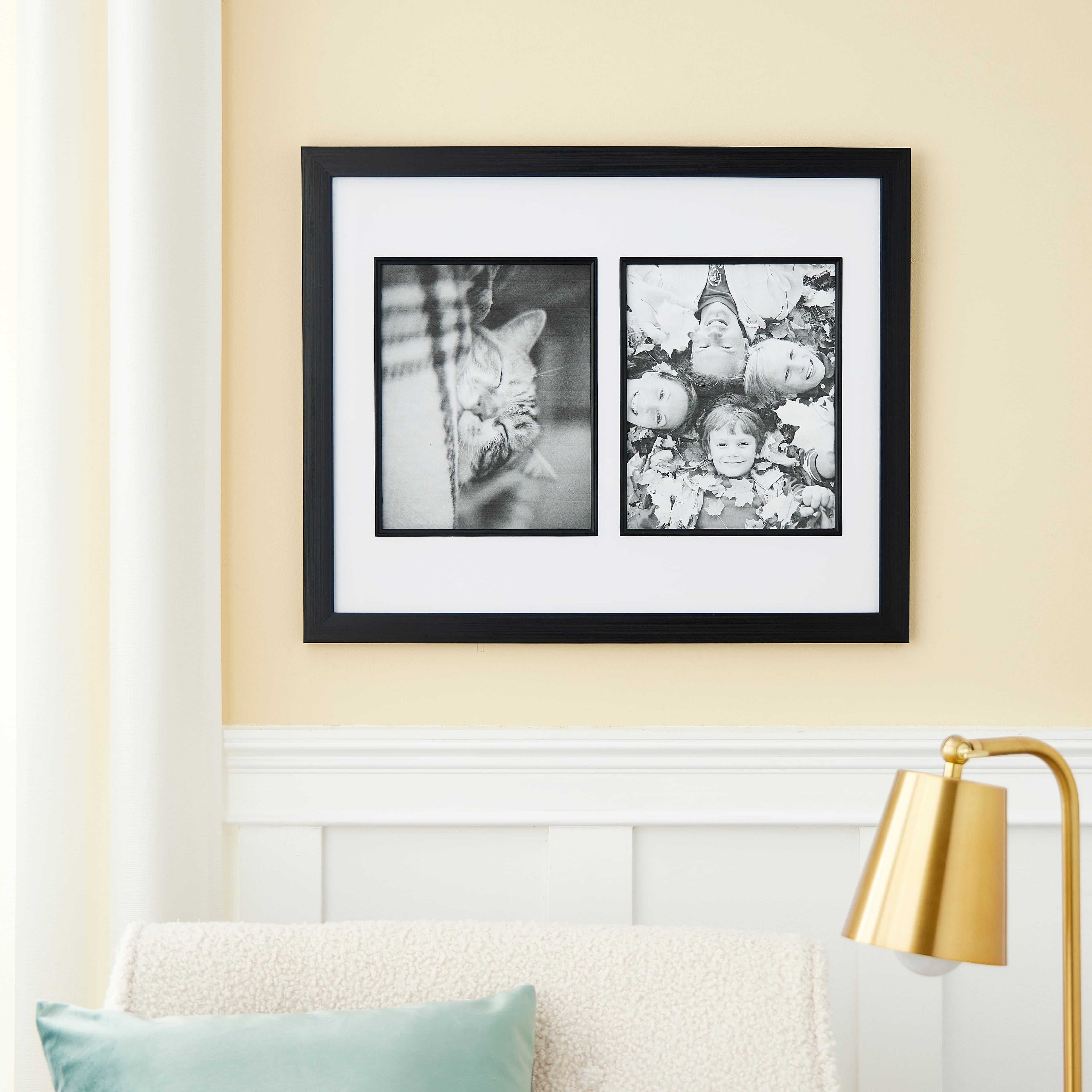 2 Opening Black 8&#x22; x 10&#x22; Collage Frame, Home Collection by Studio D&#xE9;cor&#xAE;