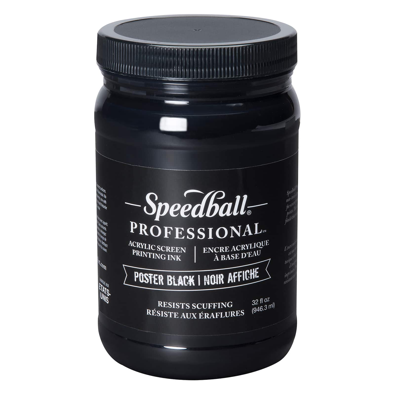 Speedball&#xAE; Professional Poster Black Acrylic Screenprinting Ink