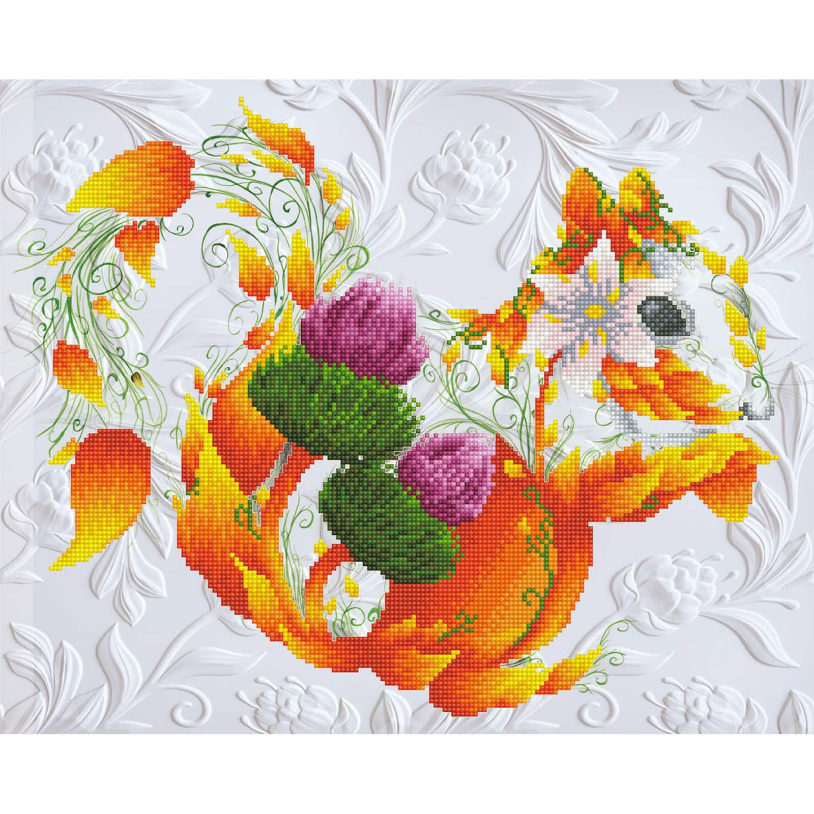 Diamond Dotz® Intermediate Scotch Squirrel Diamond Painting Kit