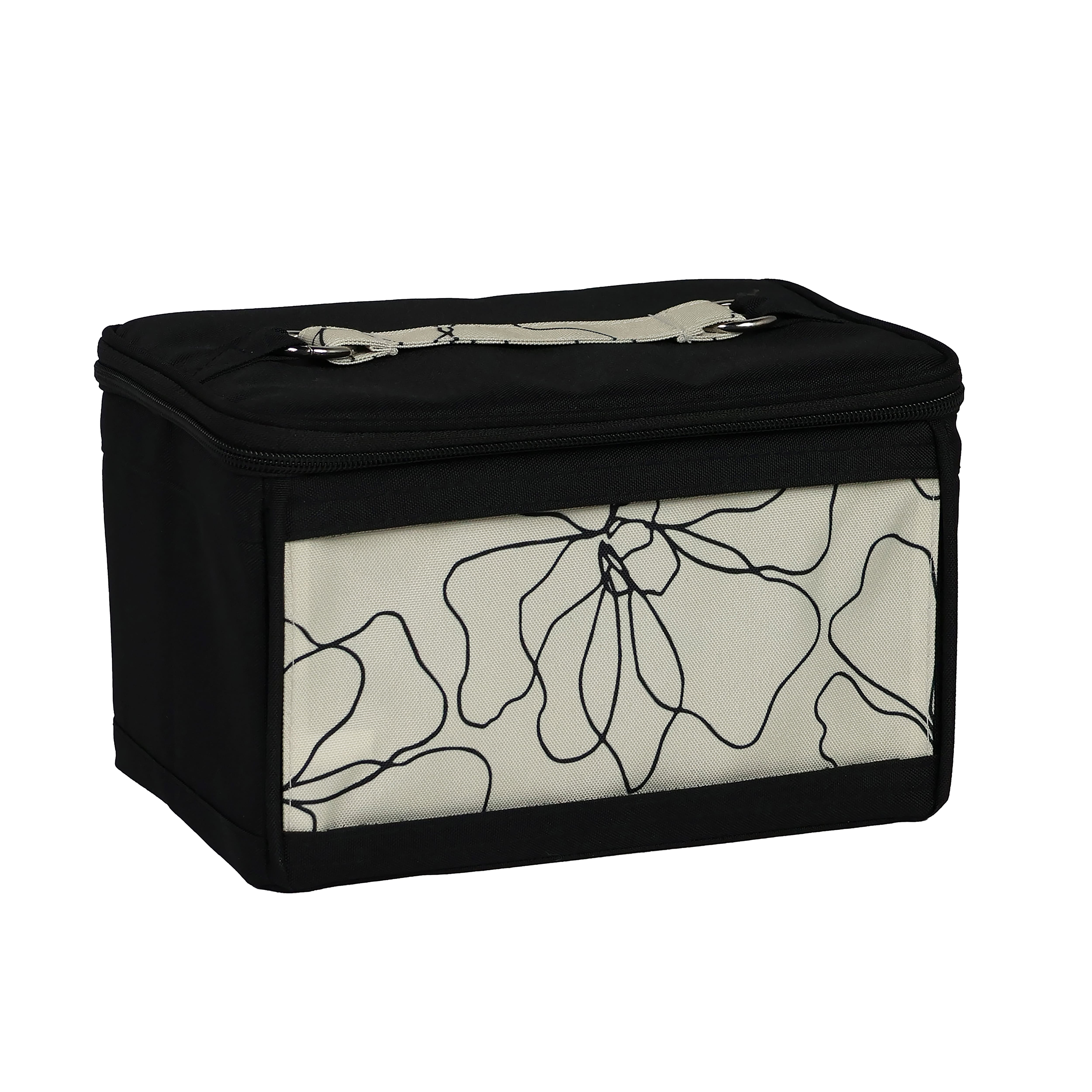 Everything Mary Sewing Kit Organizer Box, Black - Supplies Storage Bas