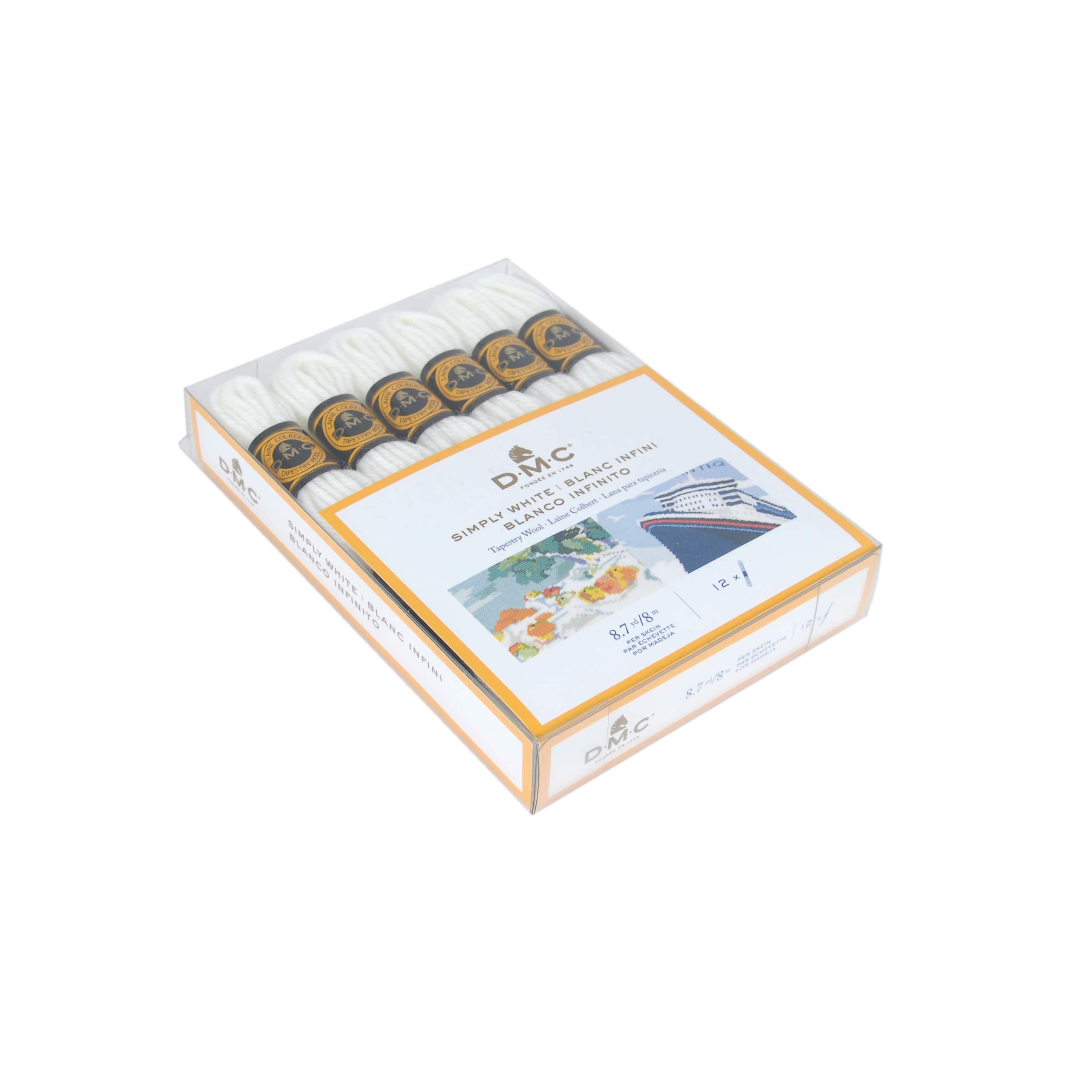 DMC® Simply White Tapestry Wool Pack Michaels