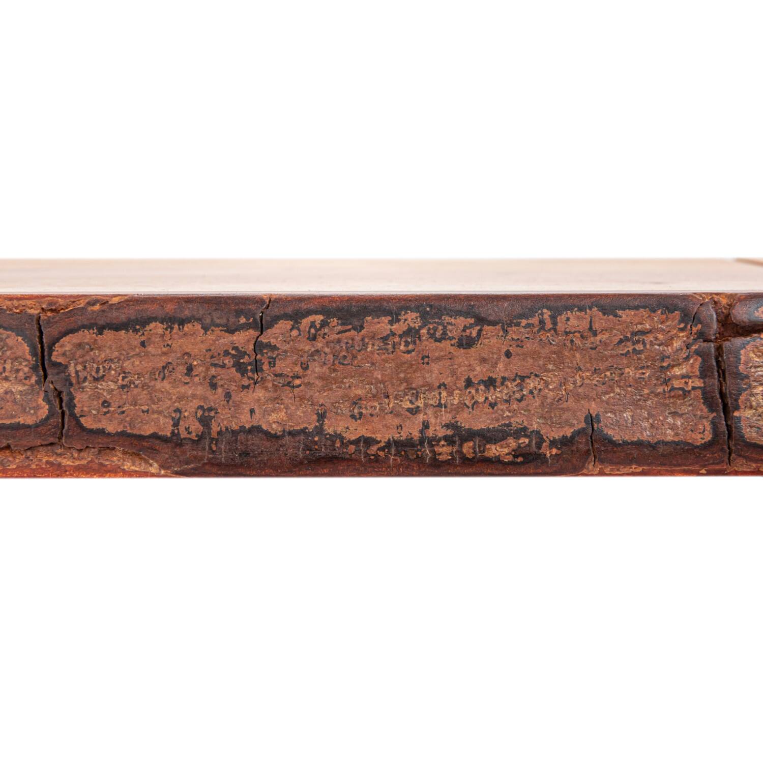 Hello Honey® 10.5" Natural Wood & Metal Cheese Slicer with Bark Edge