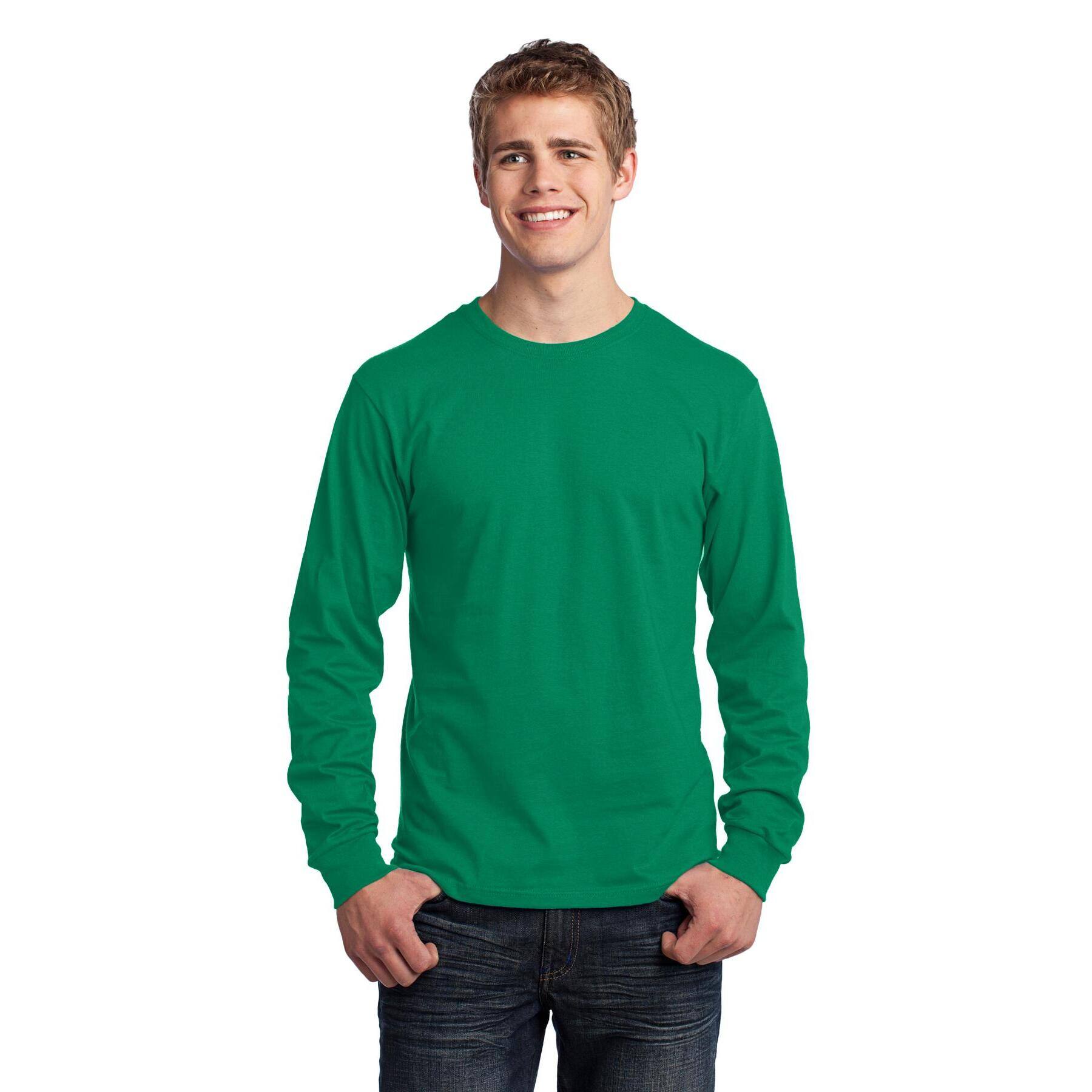 Port & Company® Long Sleeve Adult Core Cotton T-Shirt