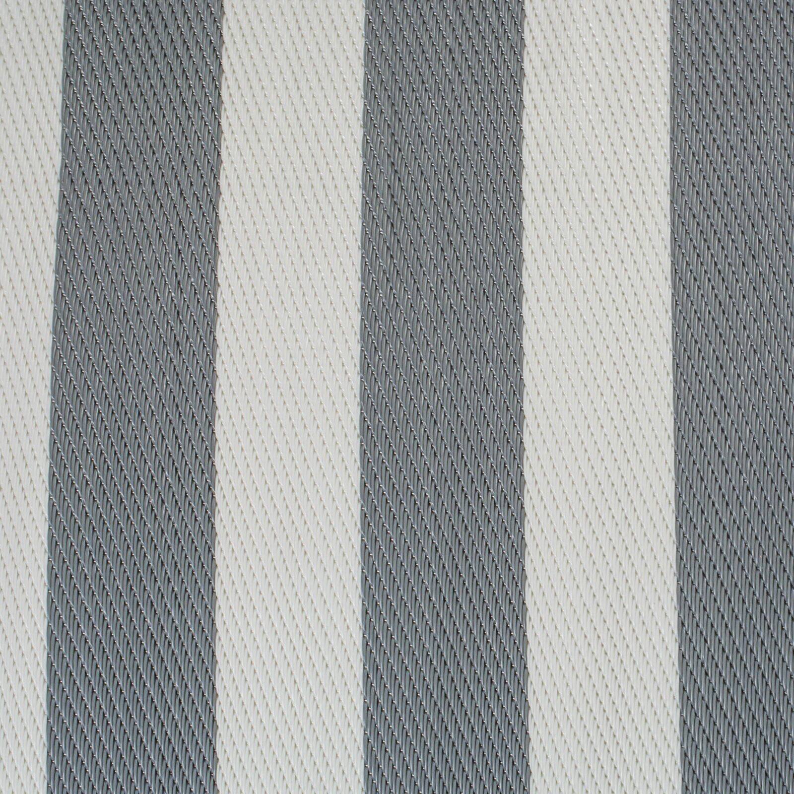 DII® Gray & White Stripe Outdoor Rug, 4ft. x 6ft.