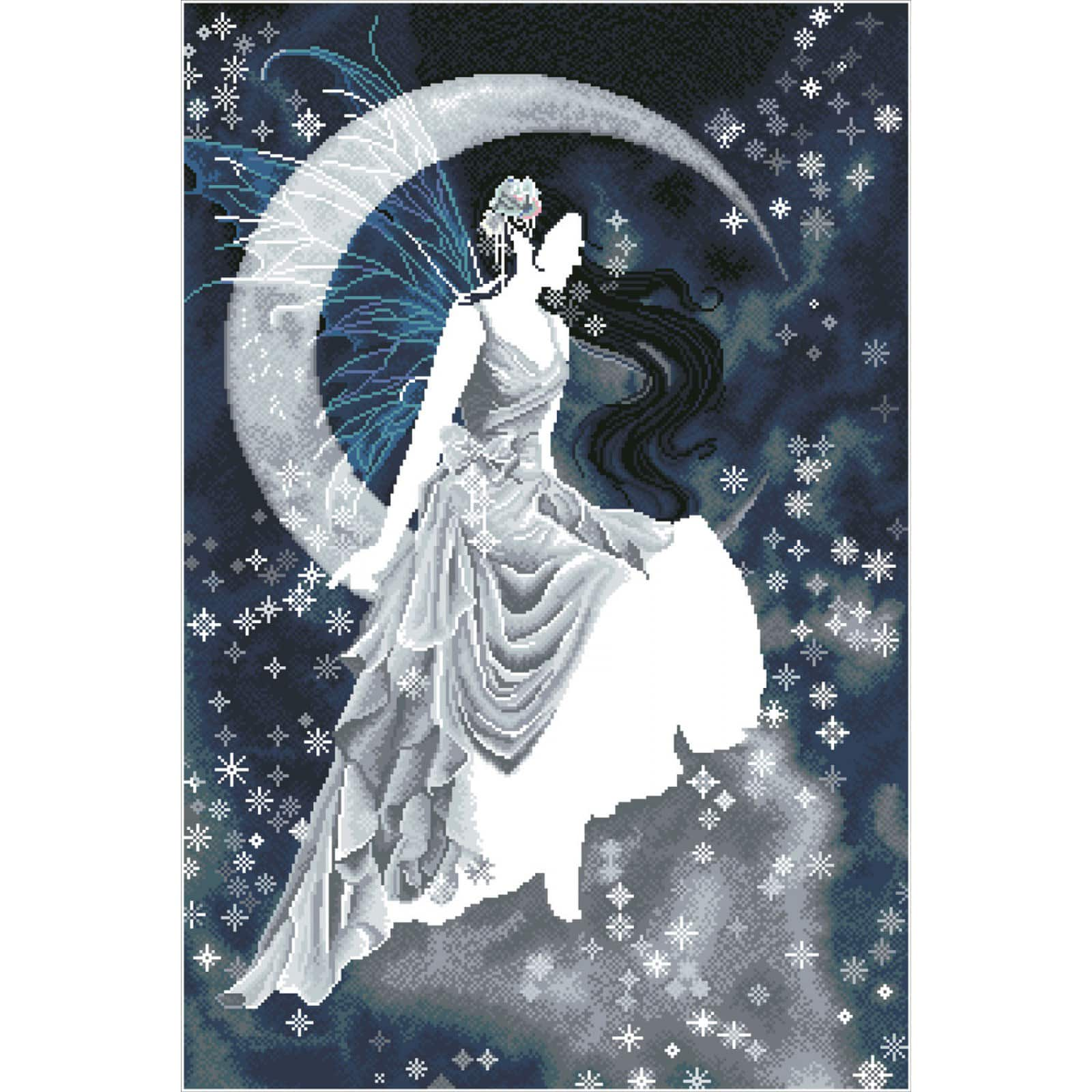 Diamond Dotz&#xAE; Frost Moon Diamond Painting Kit