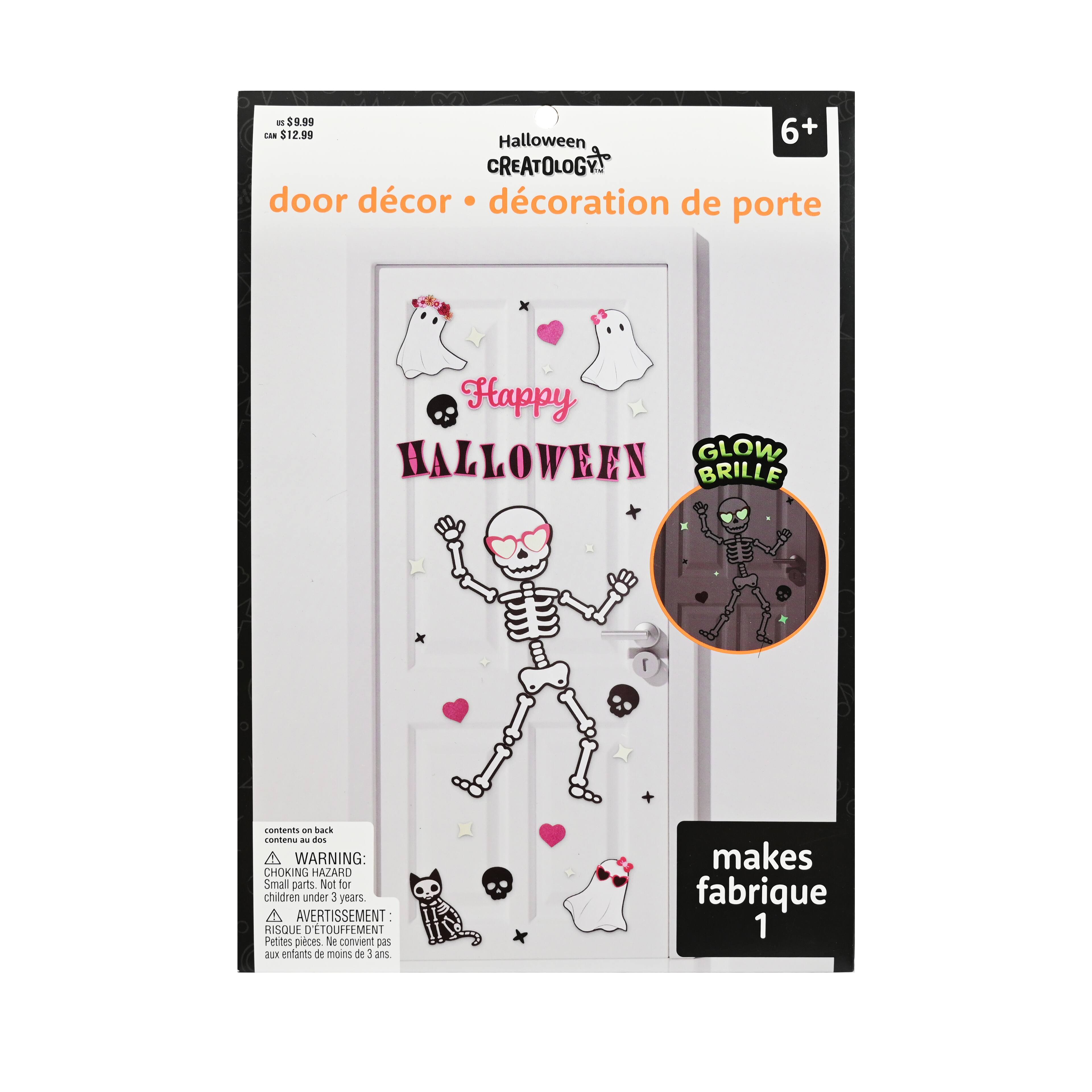 Sweet &#x26; Spooky Glow-in-the-Dark Door D&#xE9;cor by Creatology&#x2122;