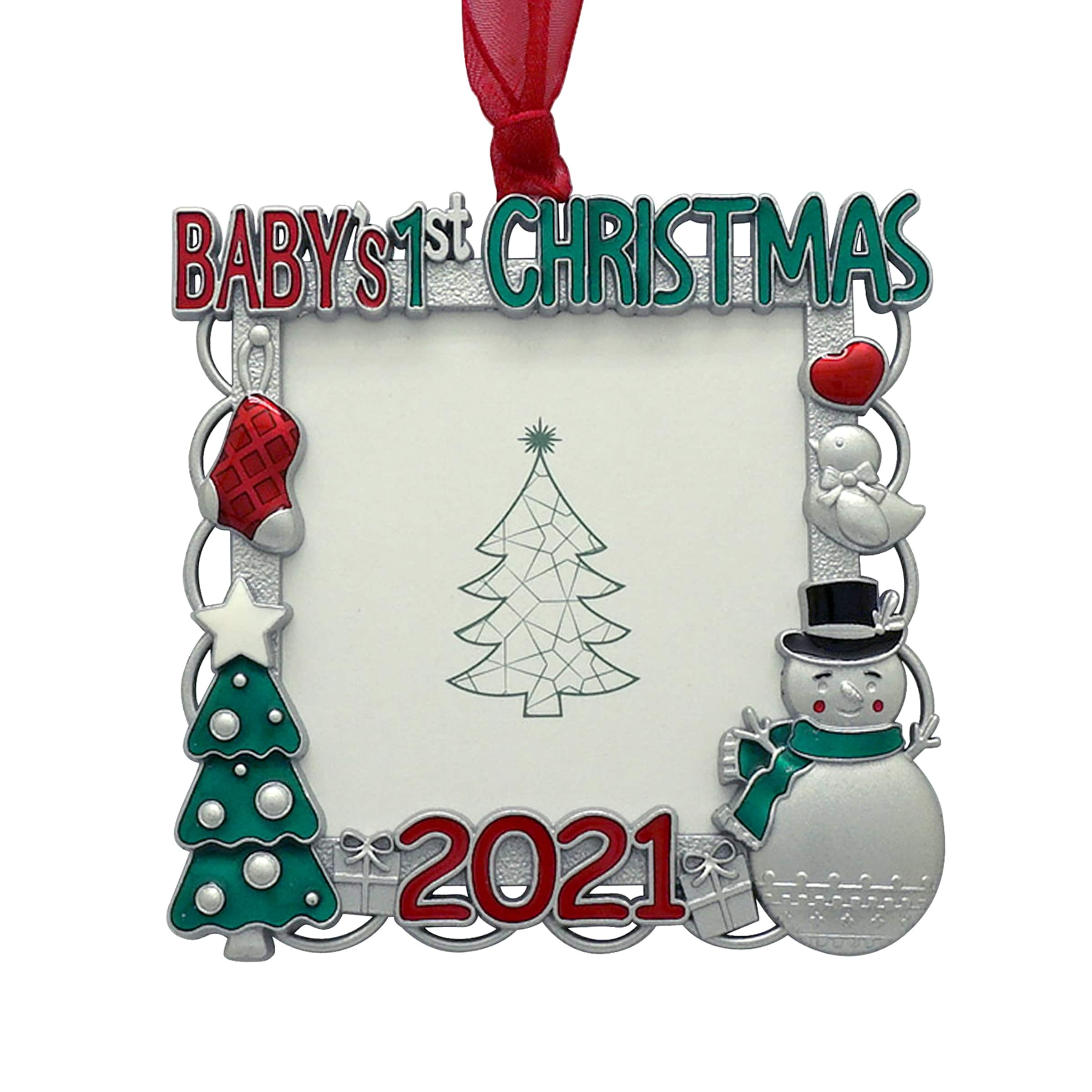 28+ Baby&amp;#039;s First Christmas Ornament Picture Frame 2021
