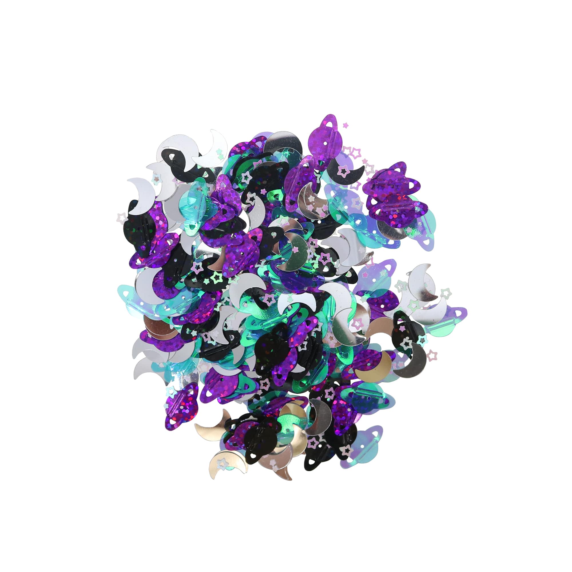 12 Pack: Space Shaped Sequins by Creatology™