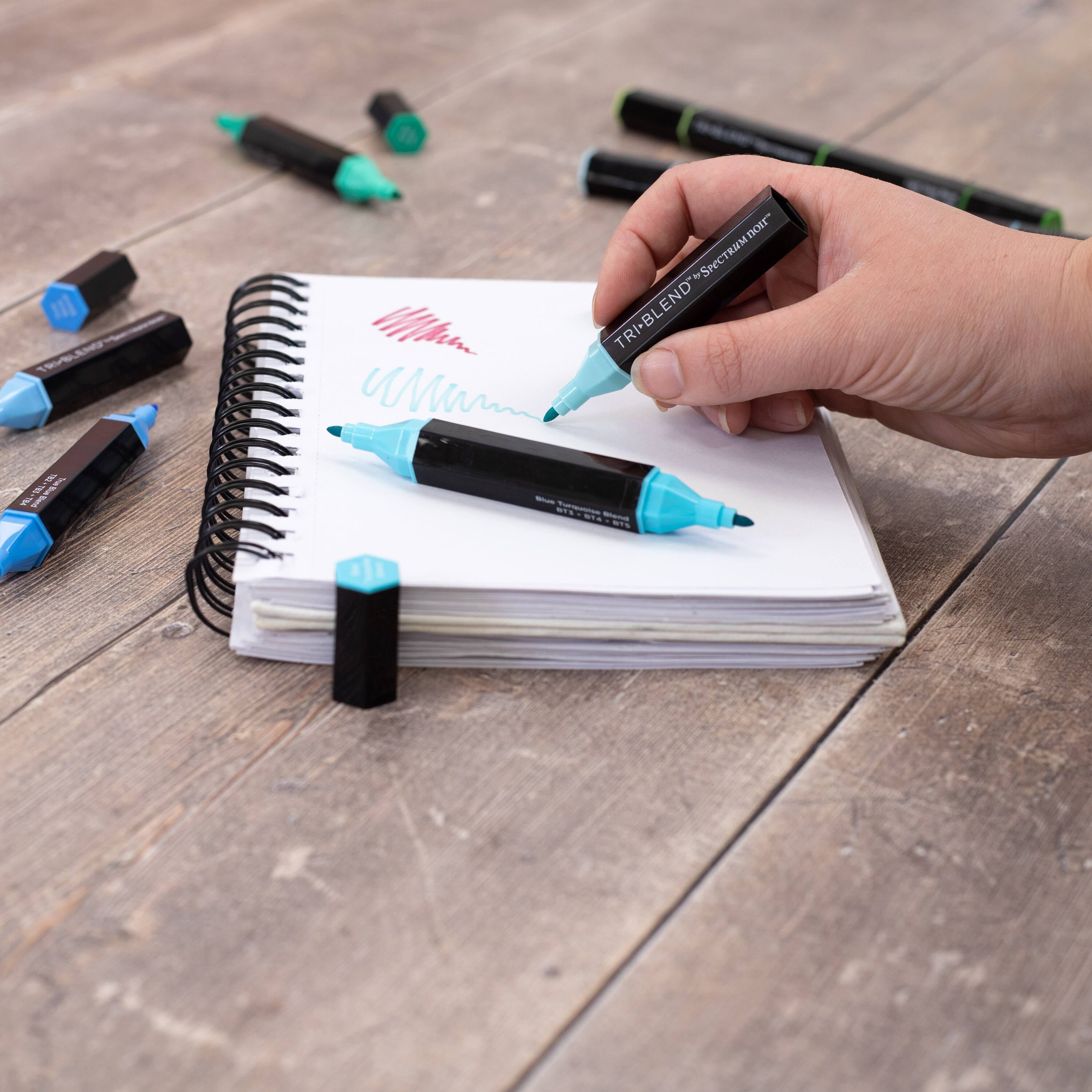 Spectrum Noir™ TriBlend™ Coastal Blends Brush Marker Set