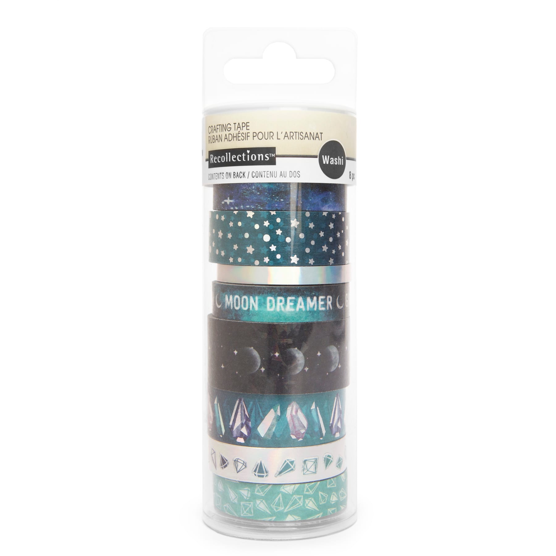 12 Packs: 8 ct. (96 total) Aurora Crafting Washi Tapes by Recollections™