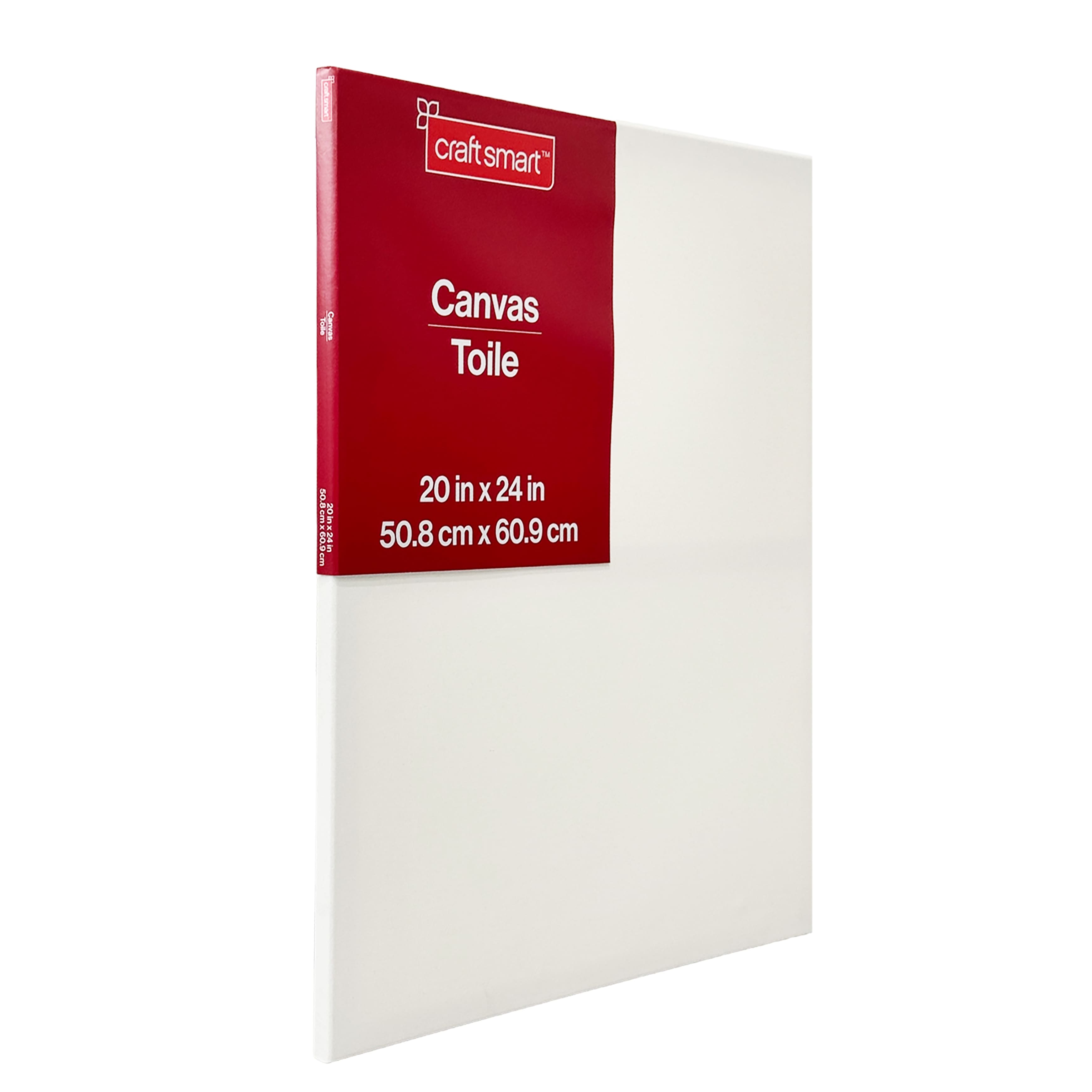 White Cotton Duck Canvas by Craft Smart&#x2122;