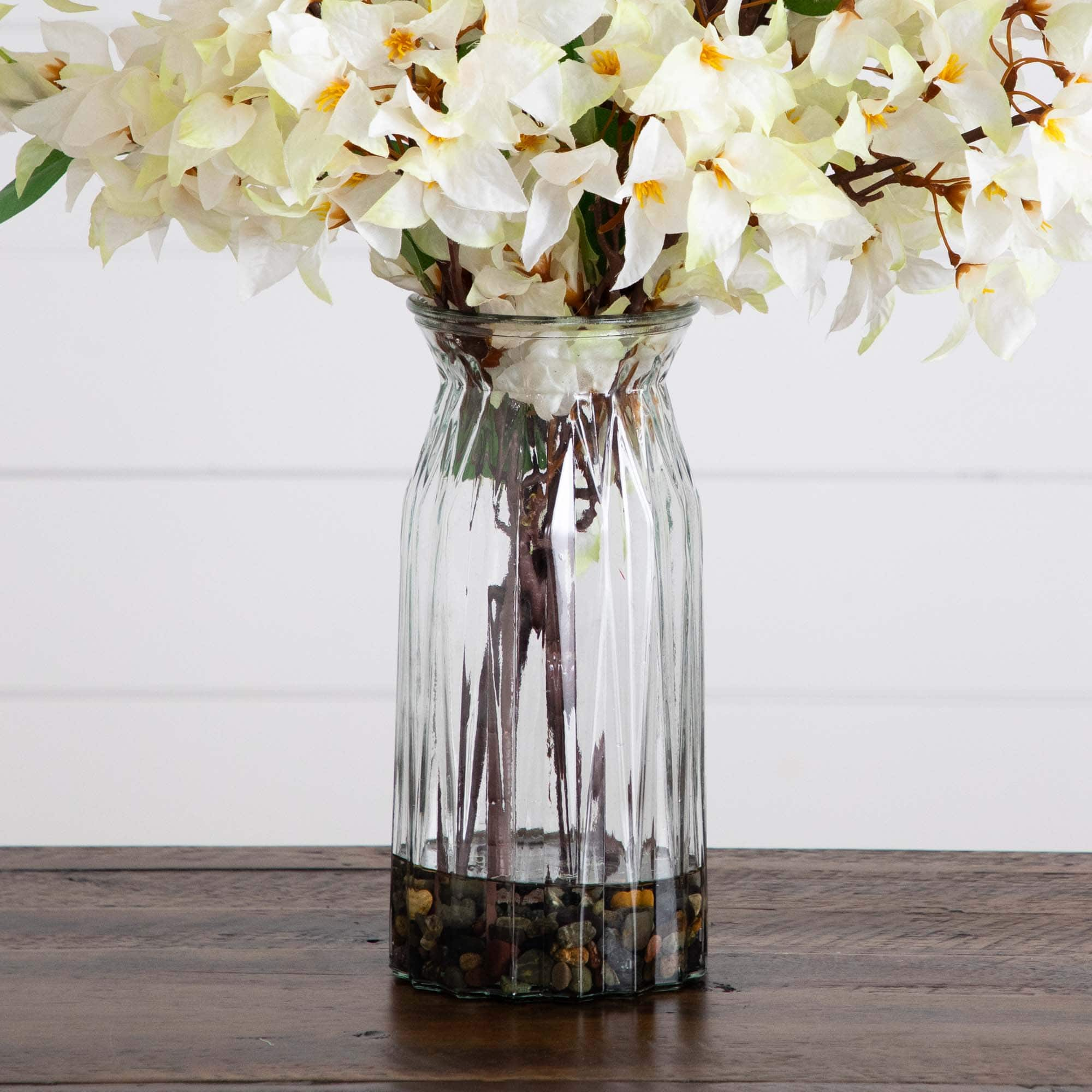 2.5ft. White Bougainvillea Arrangement in Vase