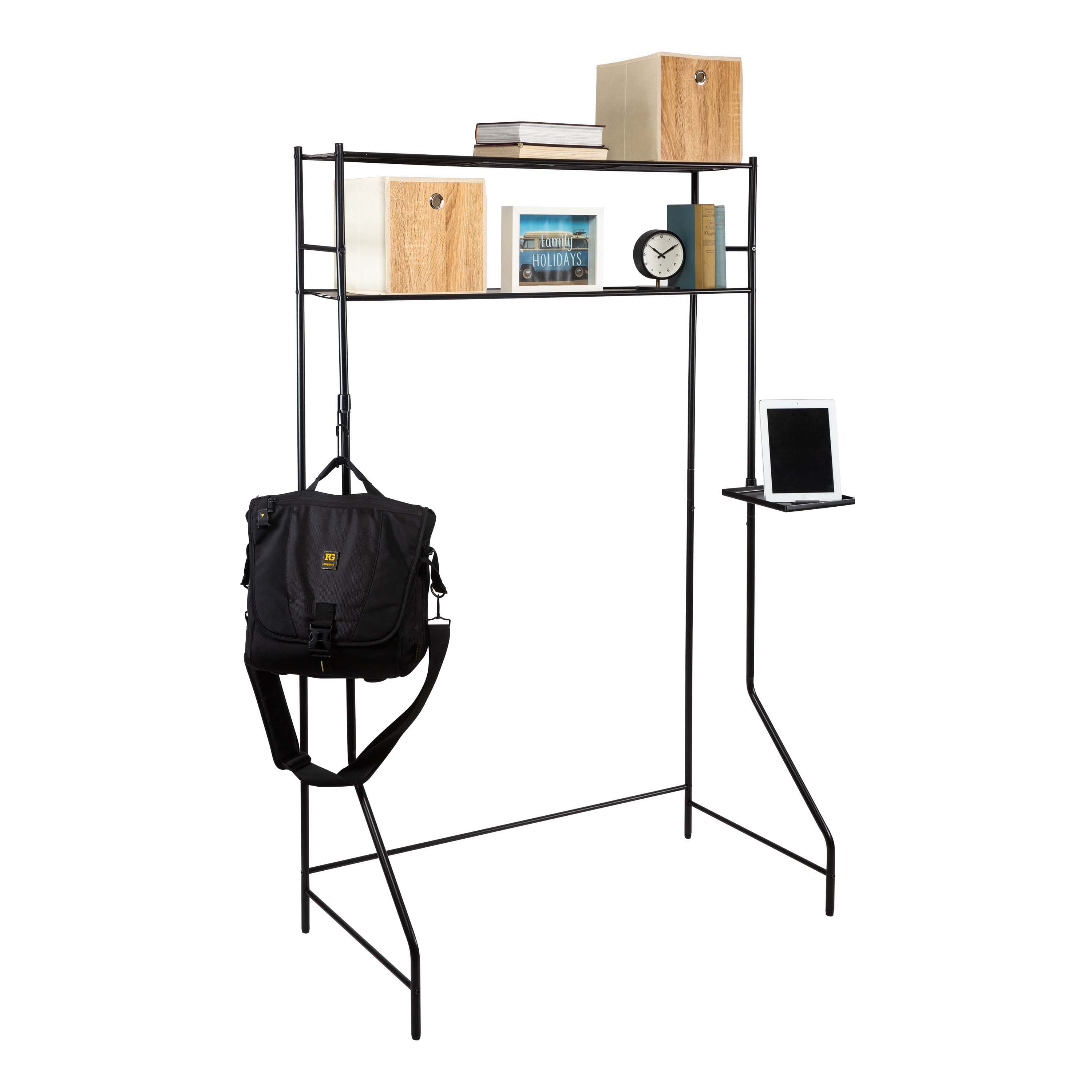 Organize It All Multi-Use Space Saver Rack in Black
