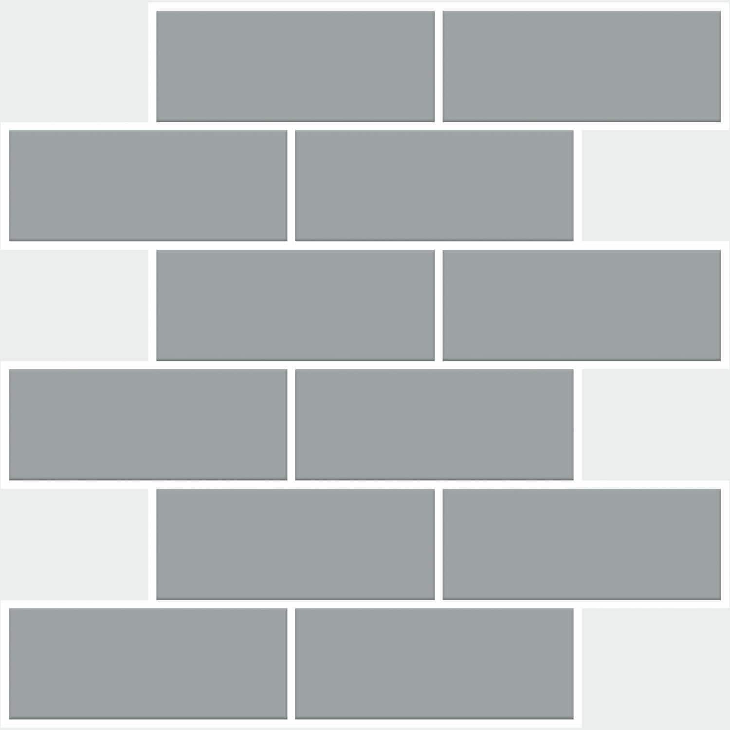 RoomMates Gray Subway Peel & Stick Backsplash StickTiles®