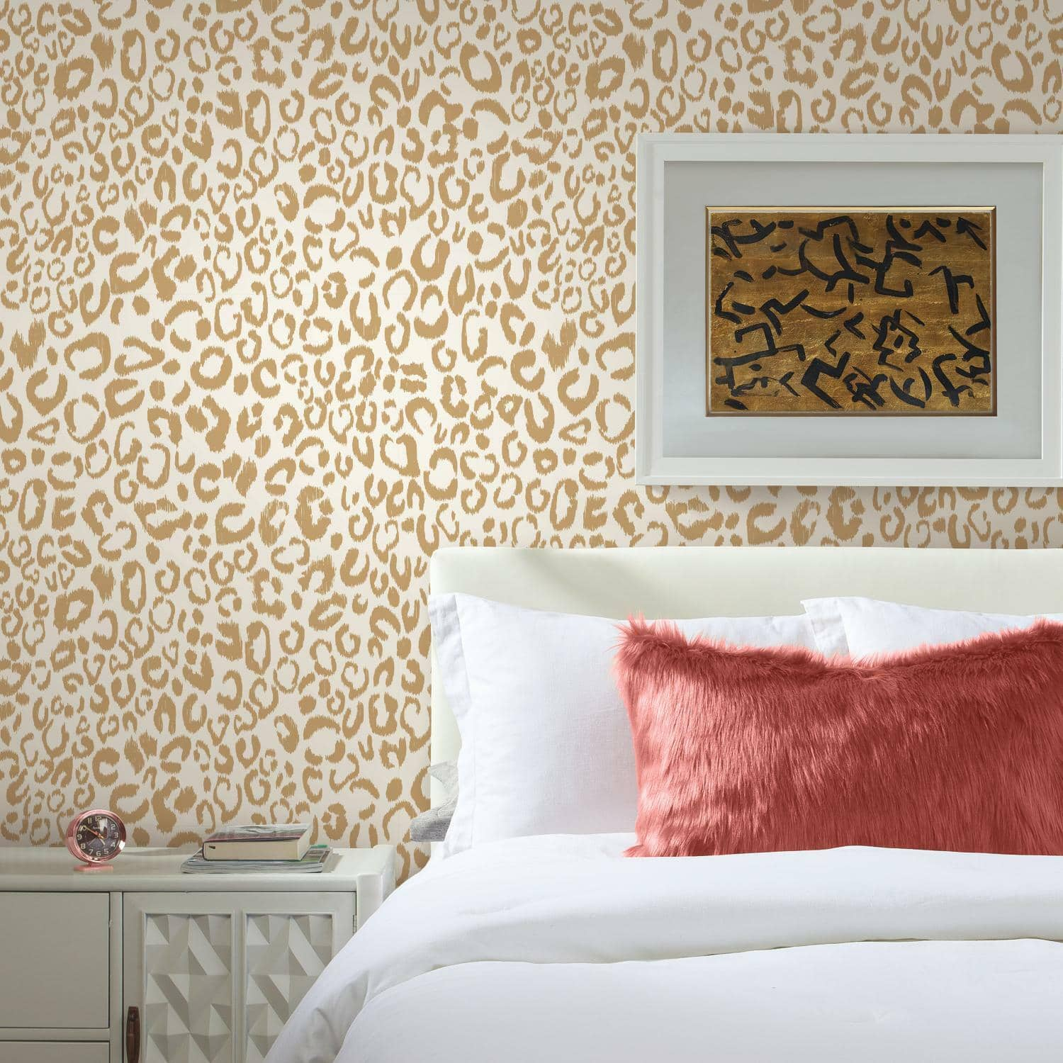 RoomMates Leopard Peel &#x26; Stick Wallpaper