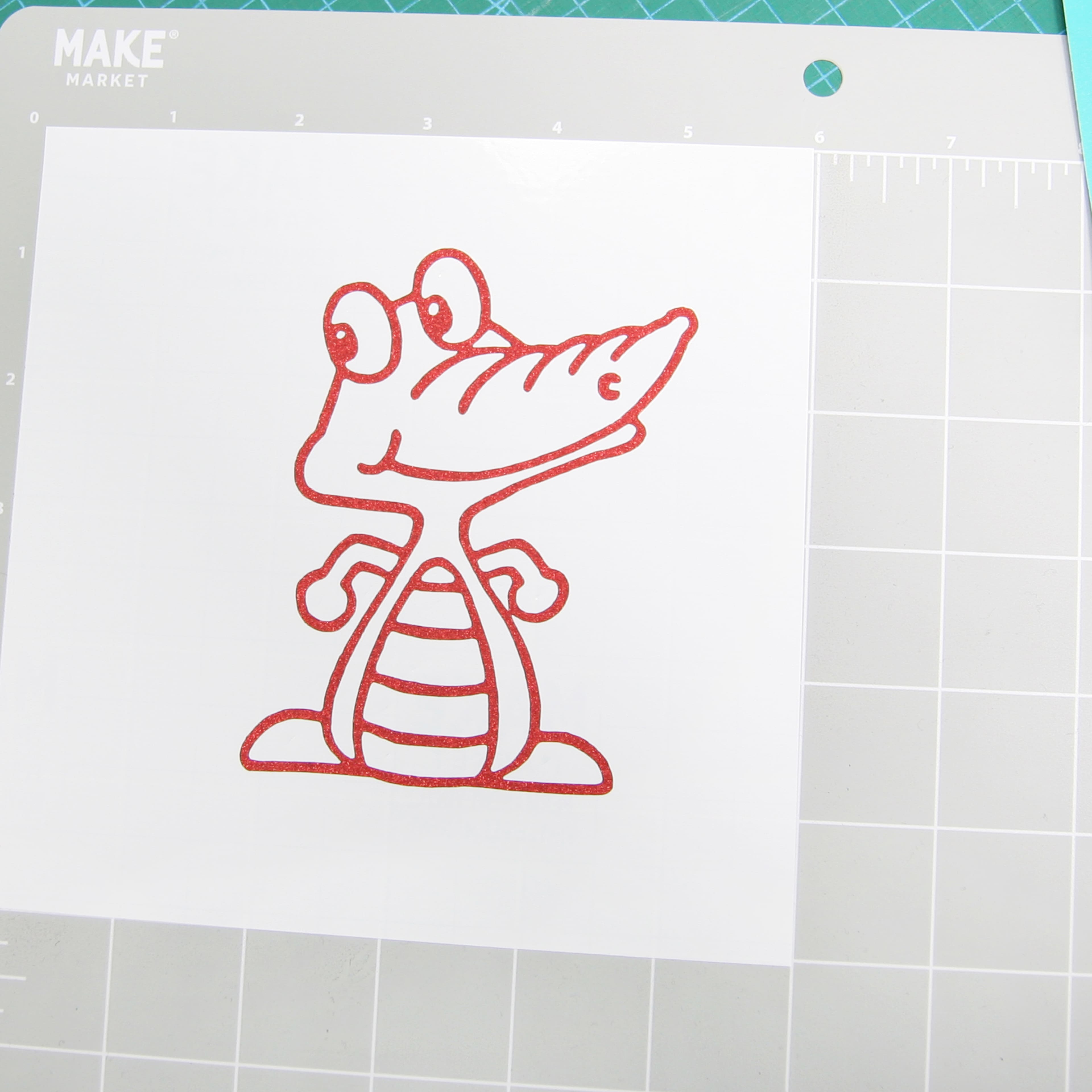 12 Pack: Glitter Permanent Vinyl by Make Market®