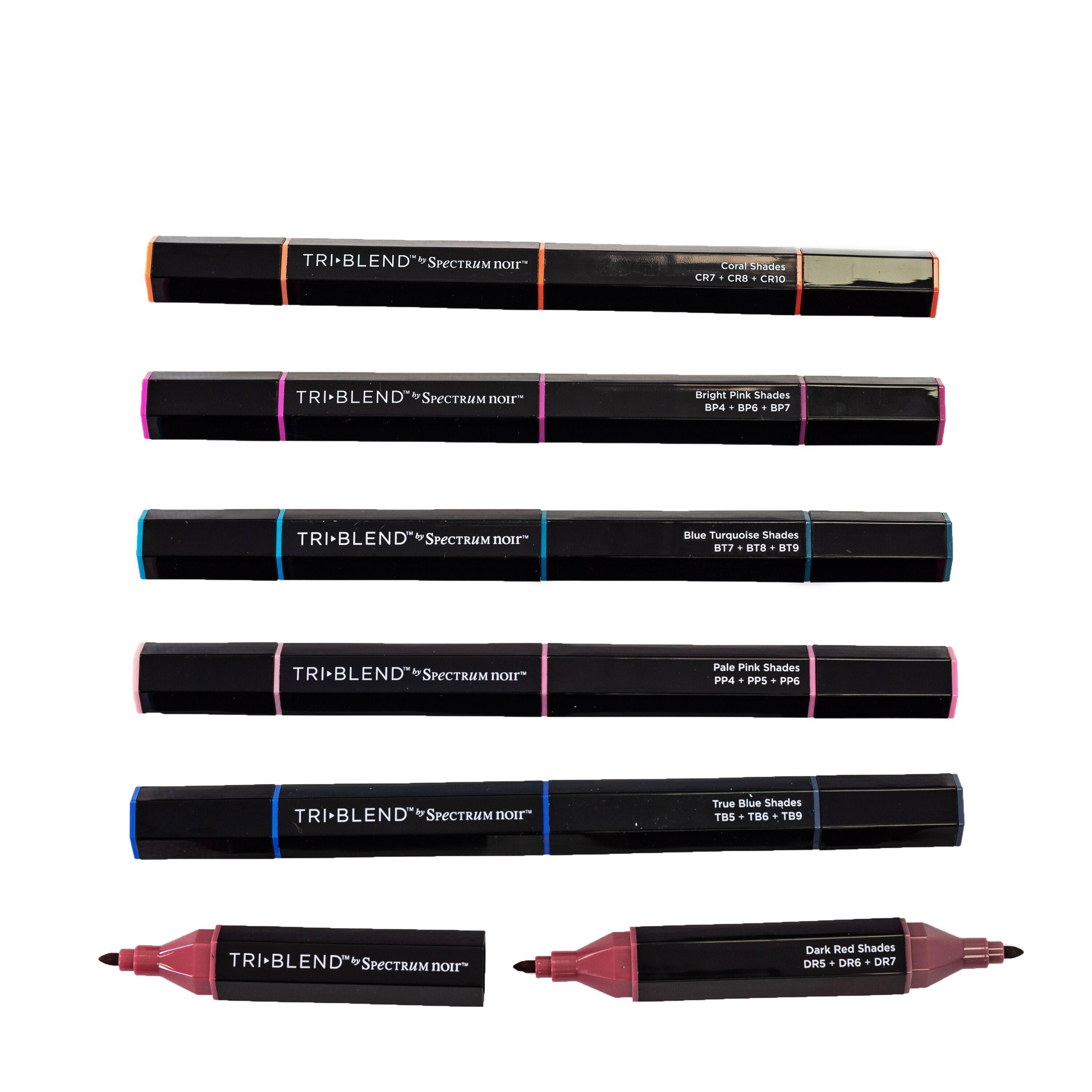 Spectrum Noir™ TriBlend™ Jewel Shades Brush Marker Set