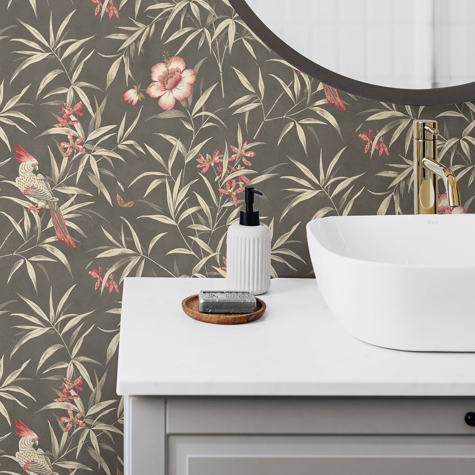 Surface Style Bamboo Garden Peel & Stick Wallpaper