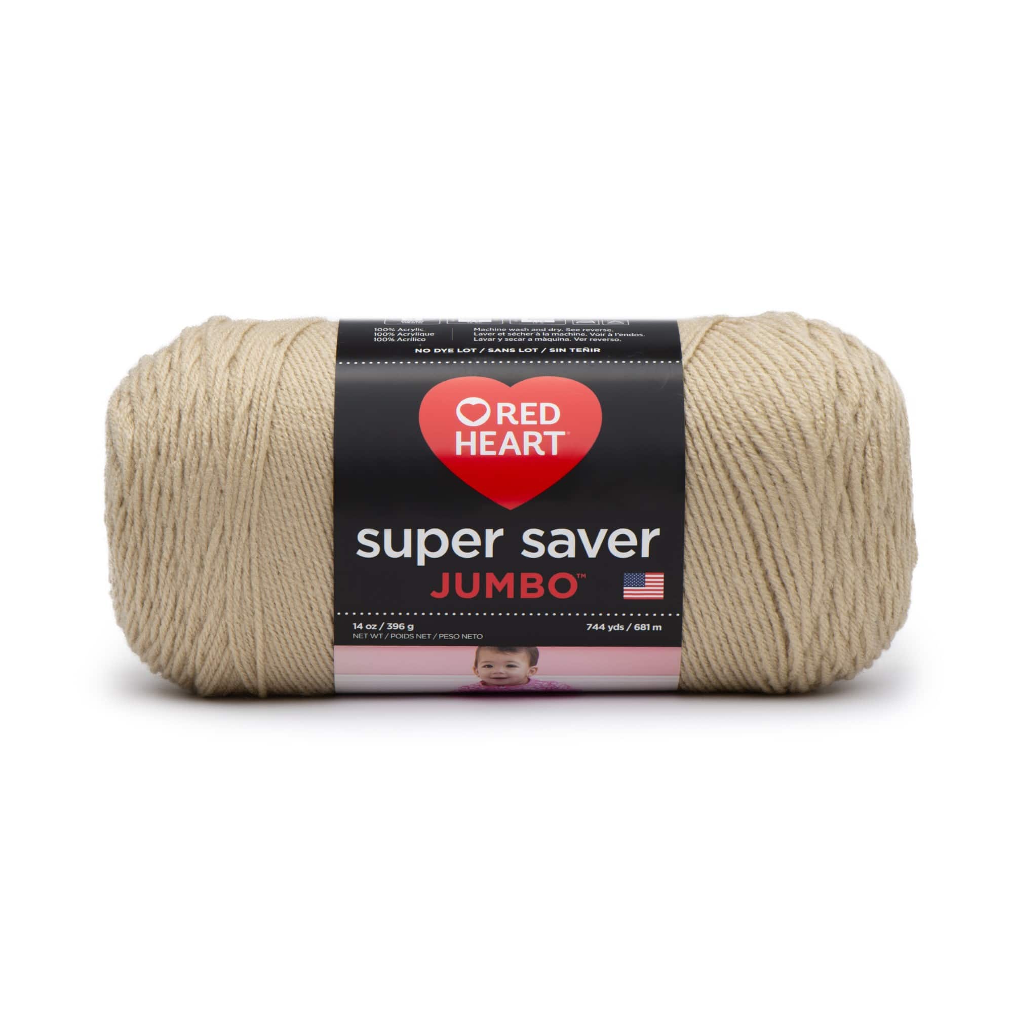 Red Heart&#xAE; Super Saver&#xAE; Solid Jumbo Yarn, 14oz.