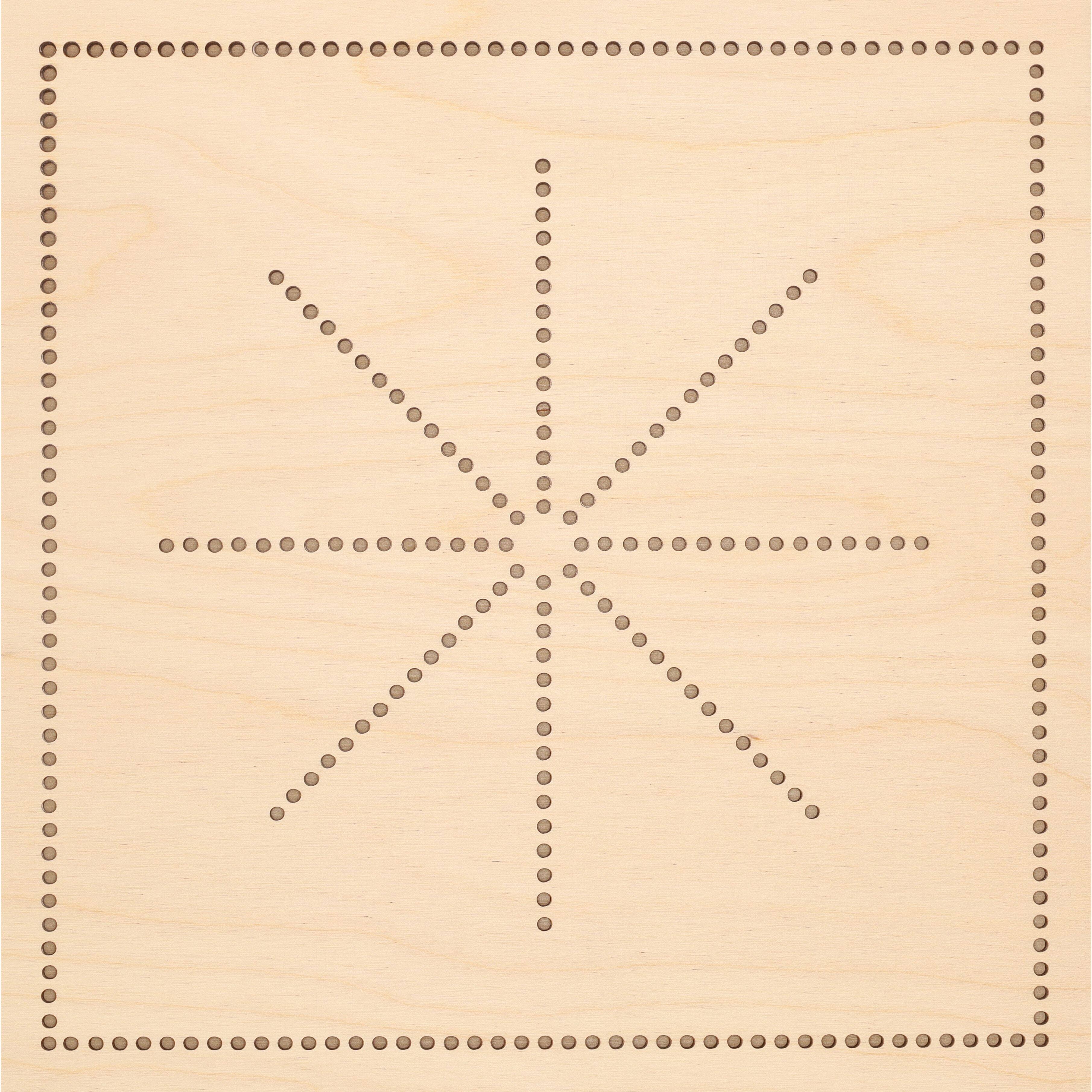 Leisure Arts® Intermediate Butterfly Wood Stitched String Art Panel Kit