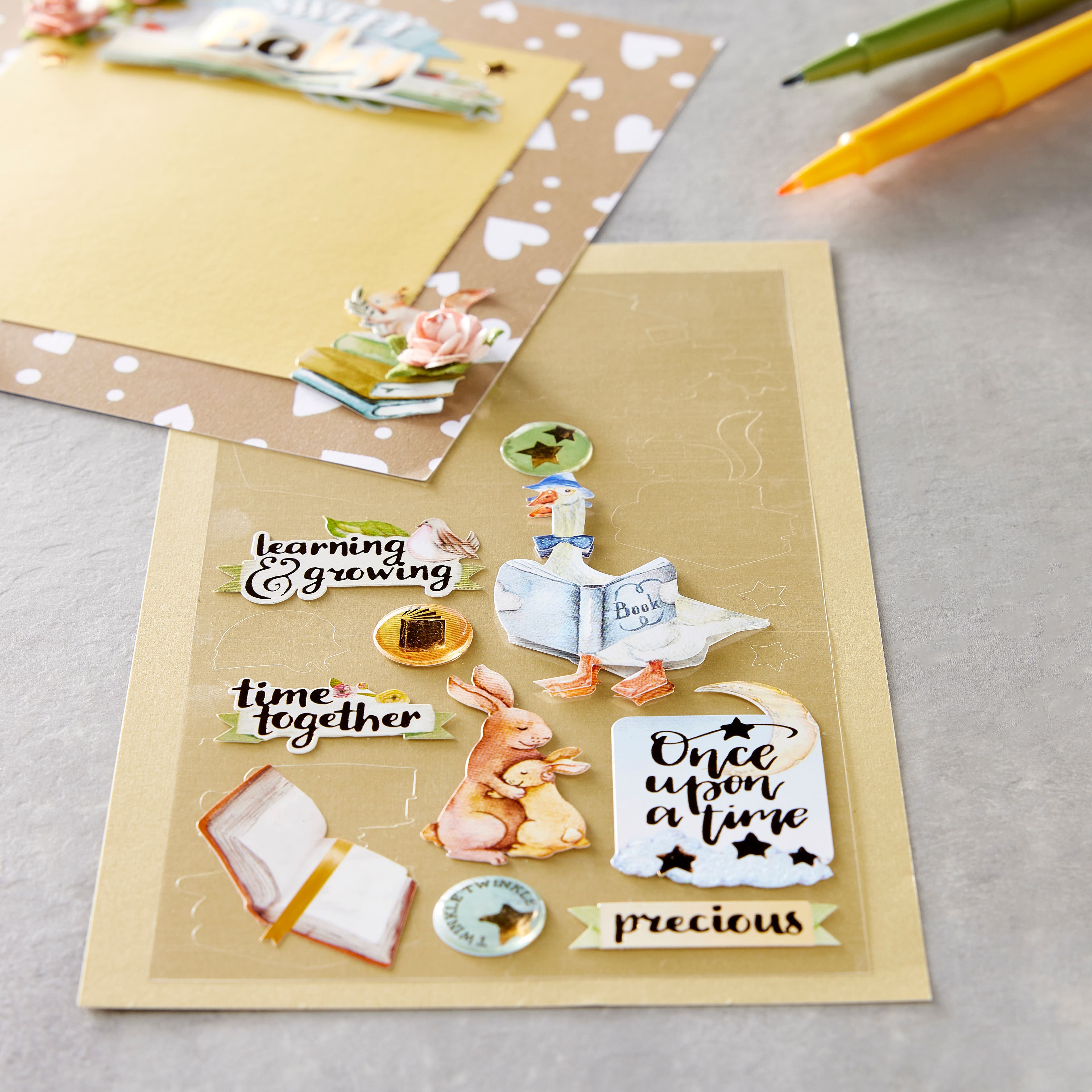 Baby Watercolor Dimensional Stickers by Recollections&#x2122;