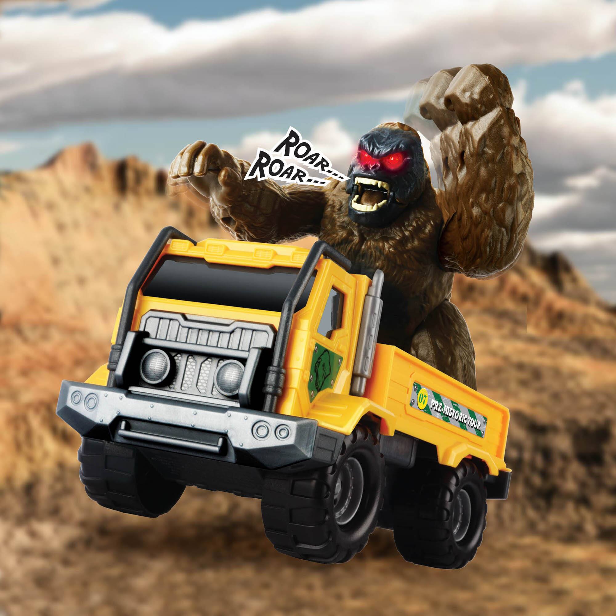 Red Box Toy Light &#x26; Sound 7&#x22; Gorilla Transporter 