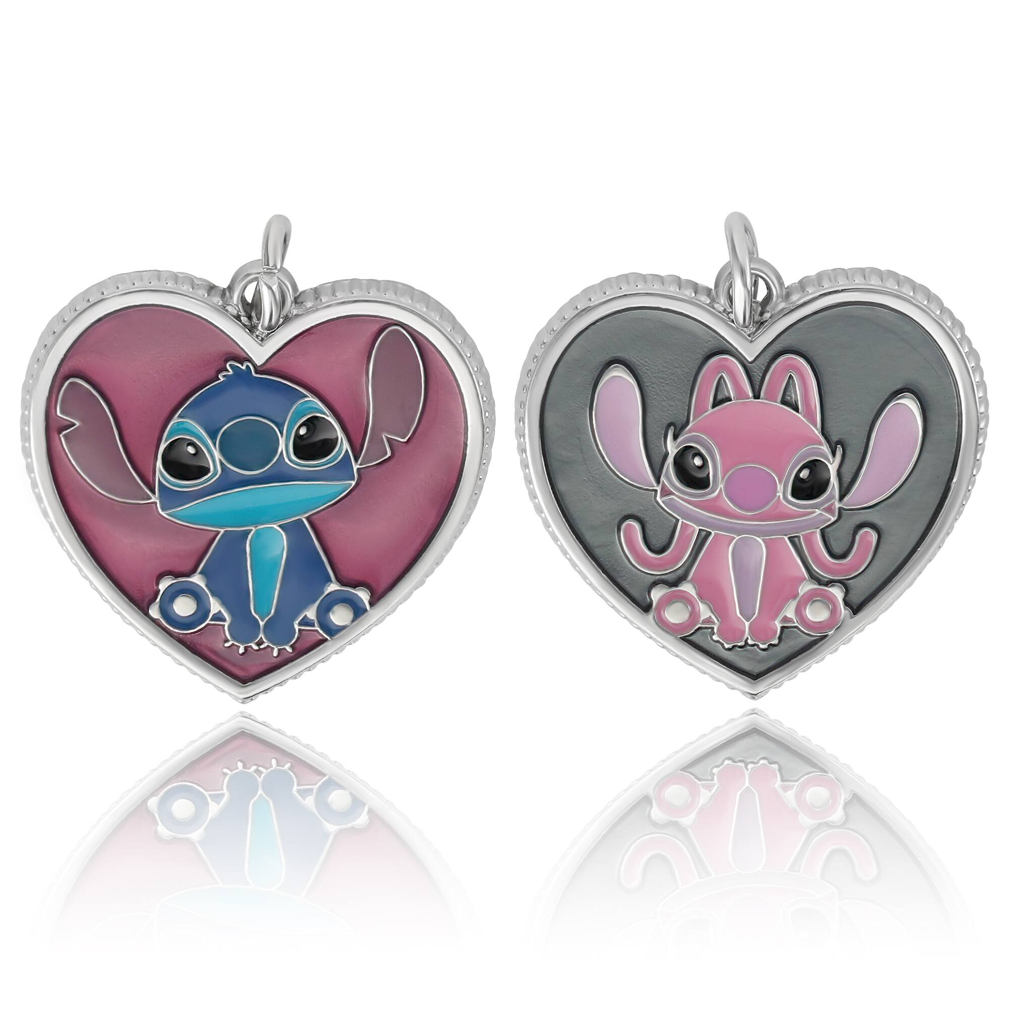 Disney® Nightmare Before Christmas Silver Enamel Charm Set