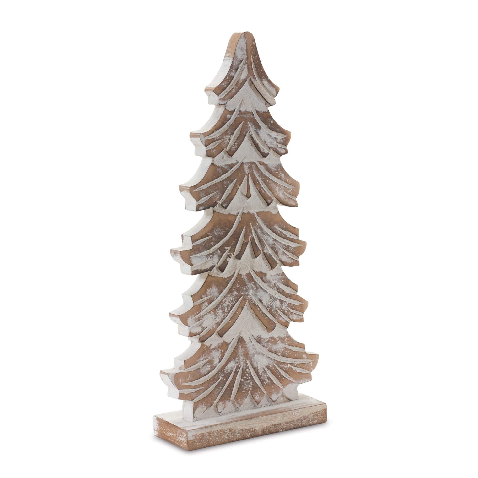 Carved Pine Tree Set