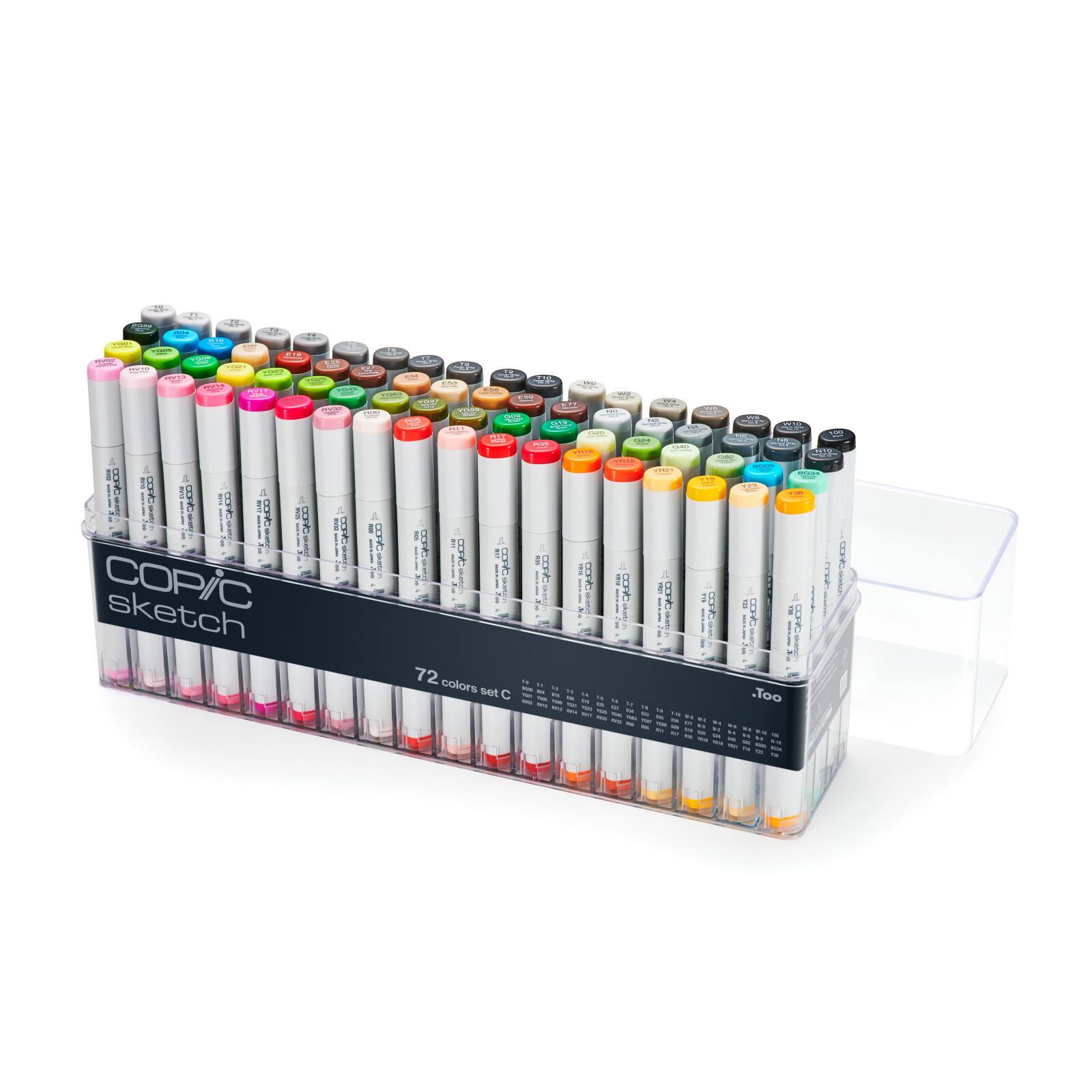 Copic&#xAE; Sketch 72 Color Marker Set C