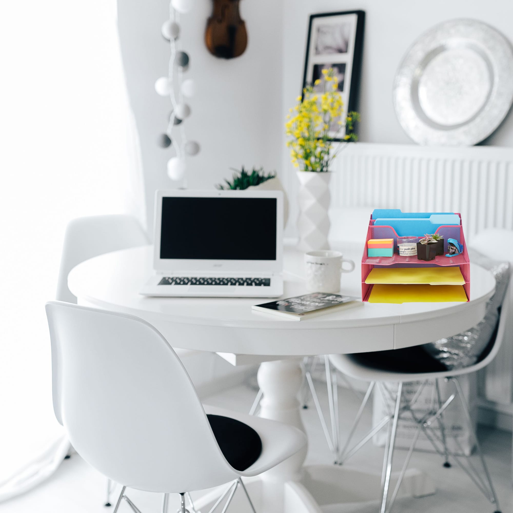 Mind Reader 5-Compartment Desk Organizer