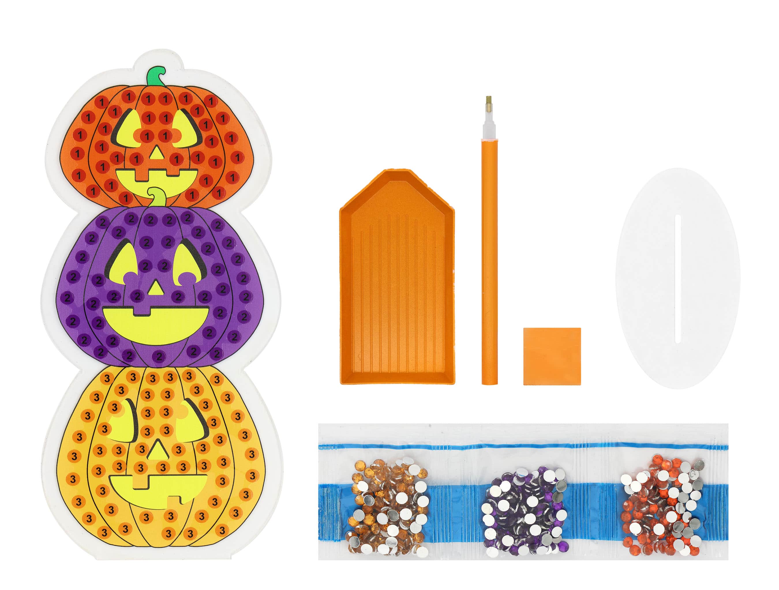 Pumpkin Diamond Art Kit by Creatology&#x2122;