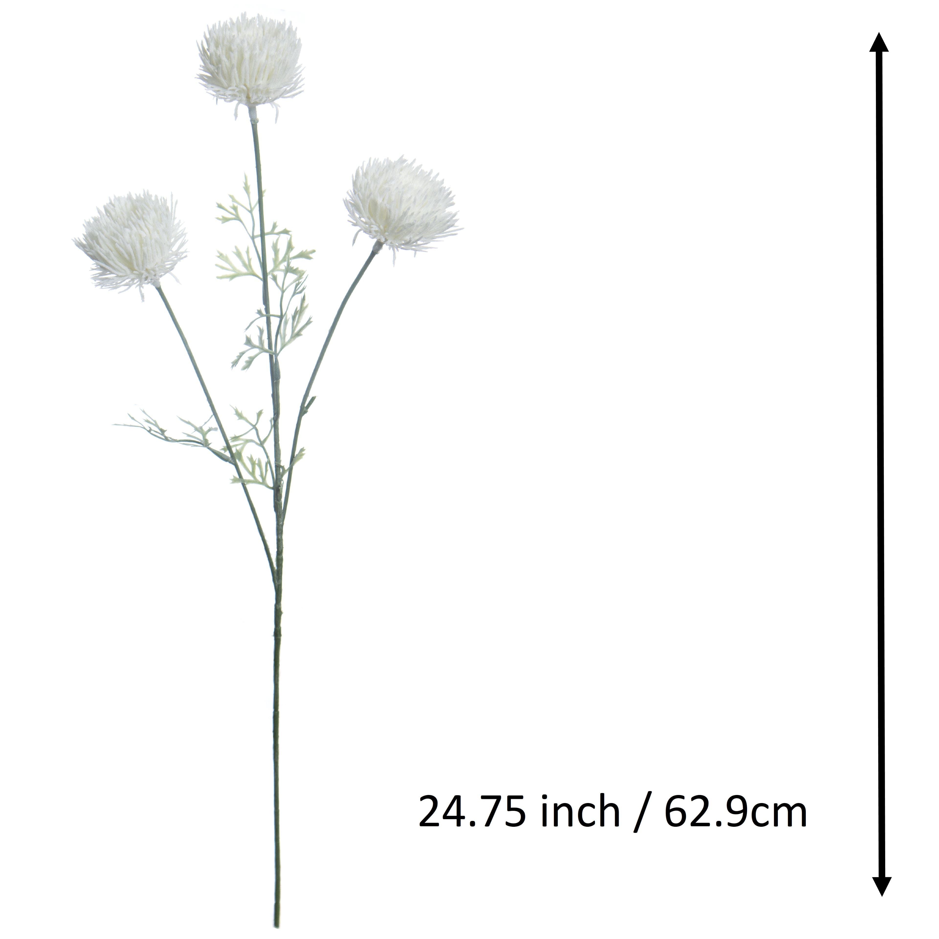 24.75&#x22; White Carnations Stem by Ashland&#xAE;