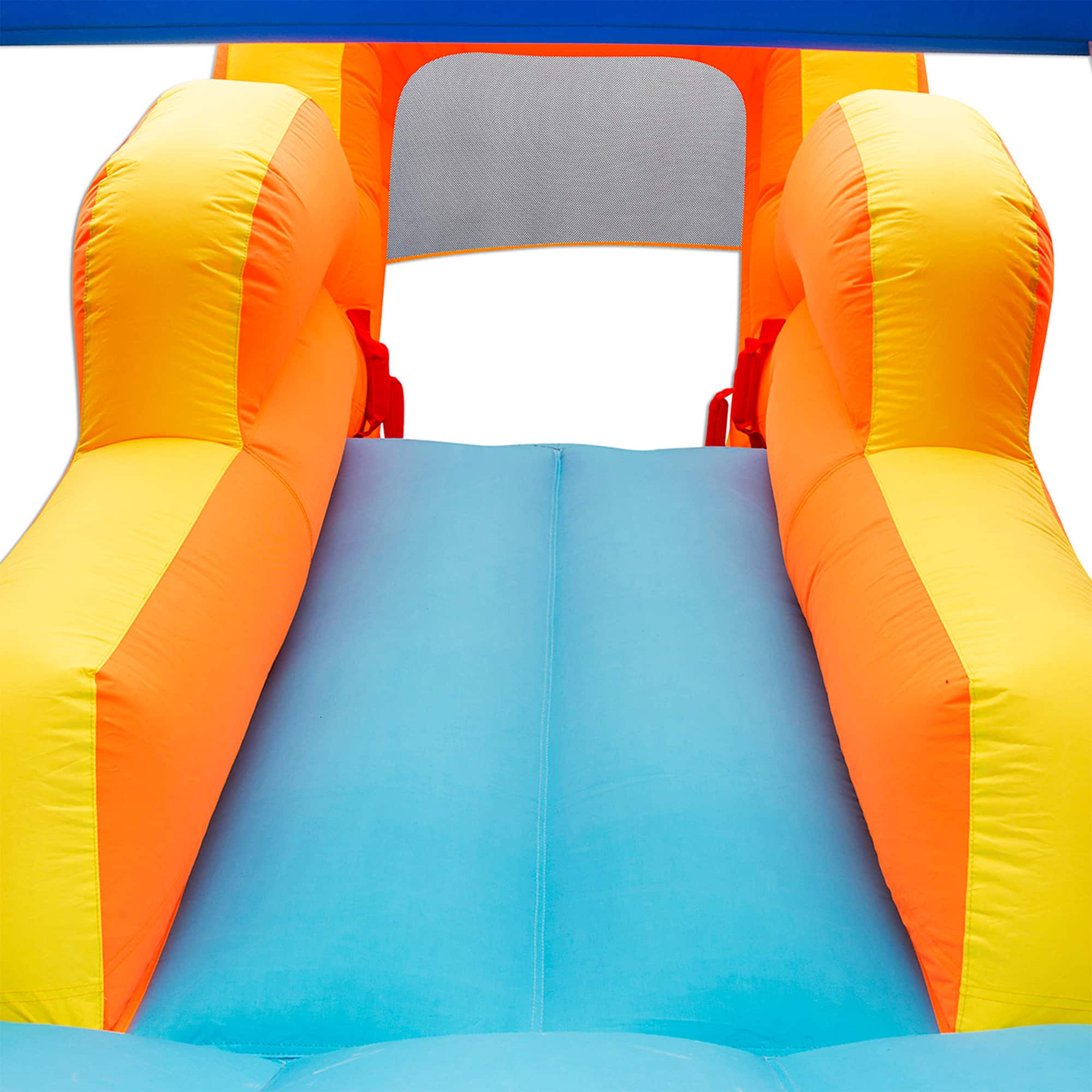 Banzai&#xAE; Inflatable Double Slide Bouncer&#x2122; Outdoor Toy
