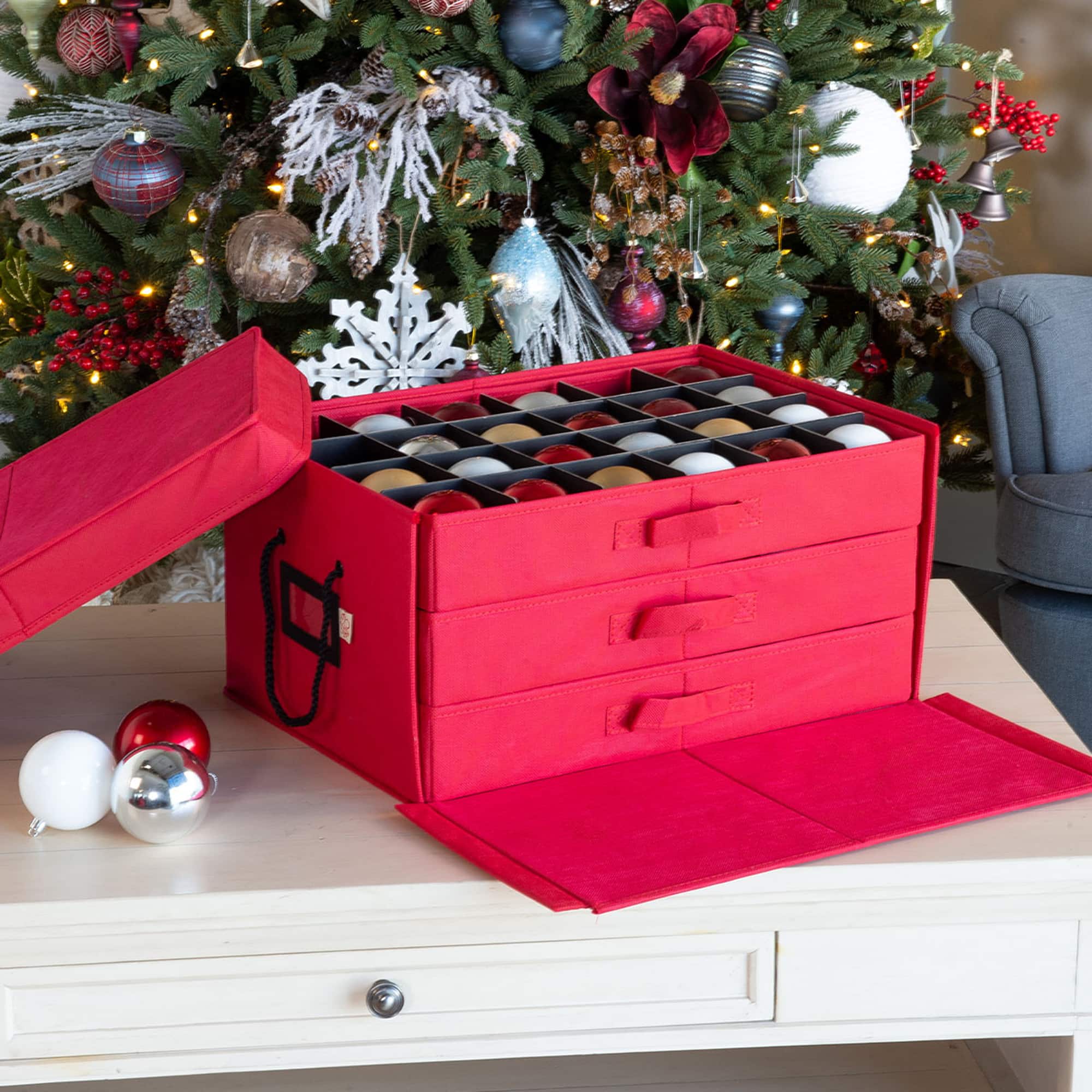 Organize It All Holiday Ornament Box, Michaels