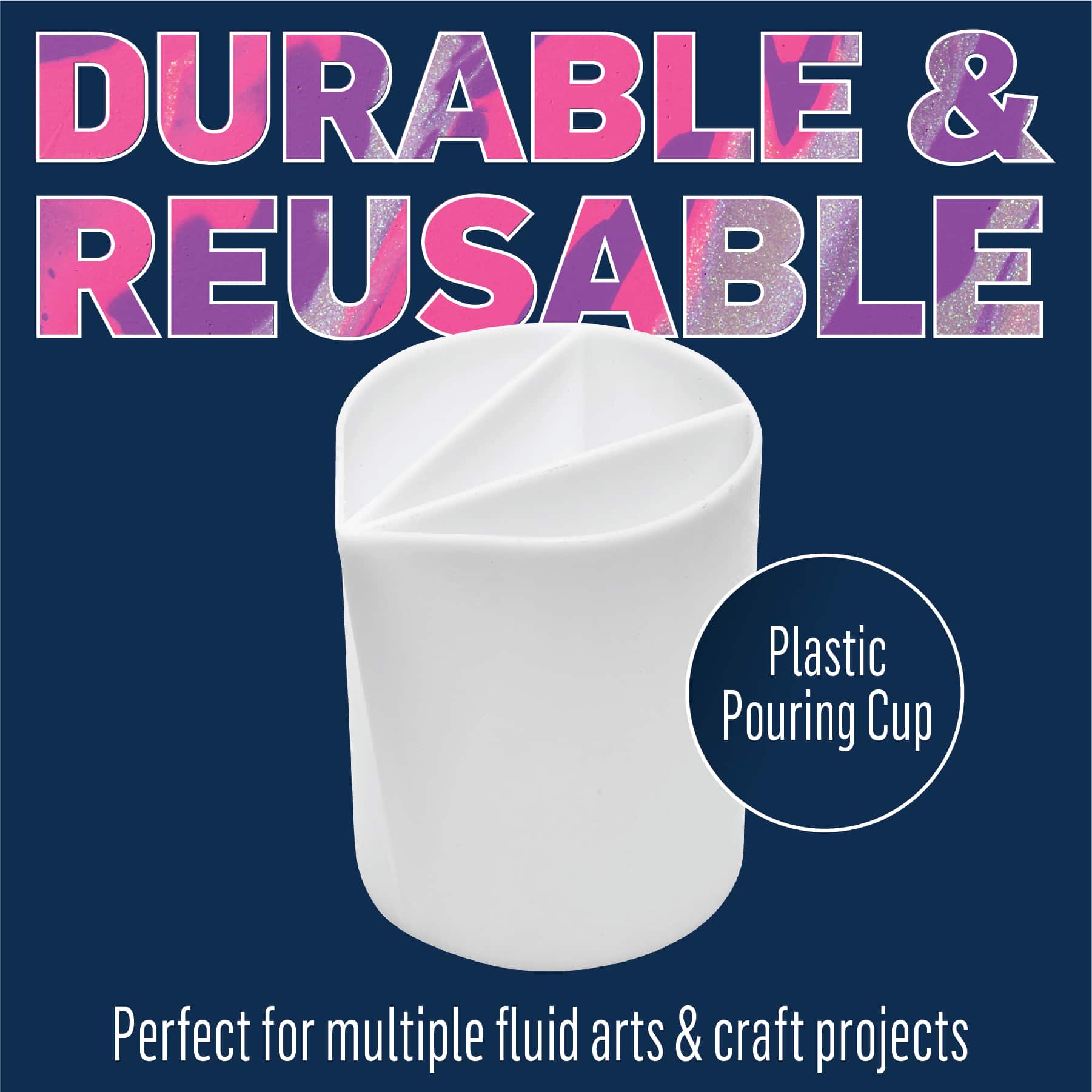 FolkArt&#xAE; Drizzle&#x2122; 3-Slotted Pour Cup