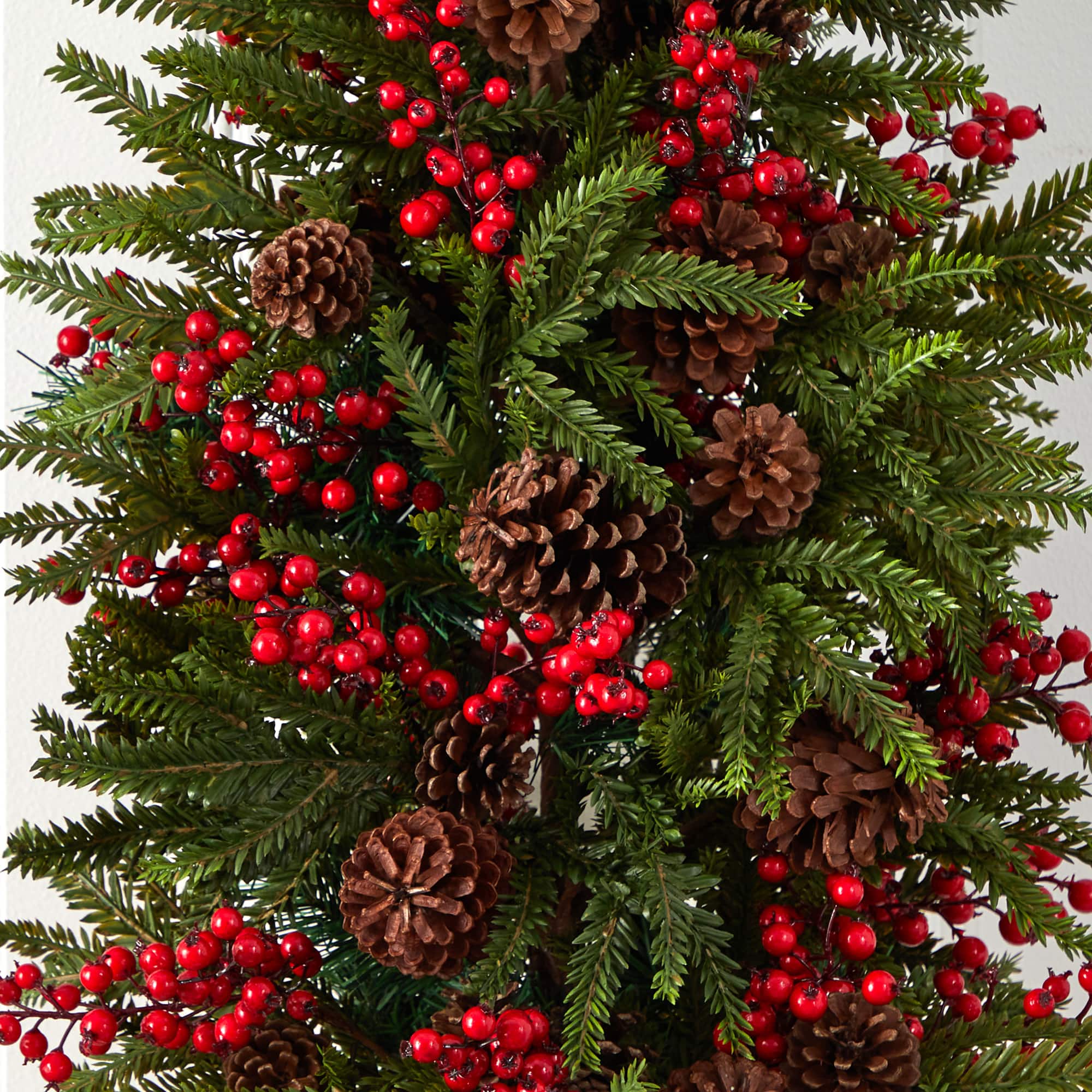 3ft. Unlit Pine & Berry Artificial Christmas Tree