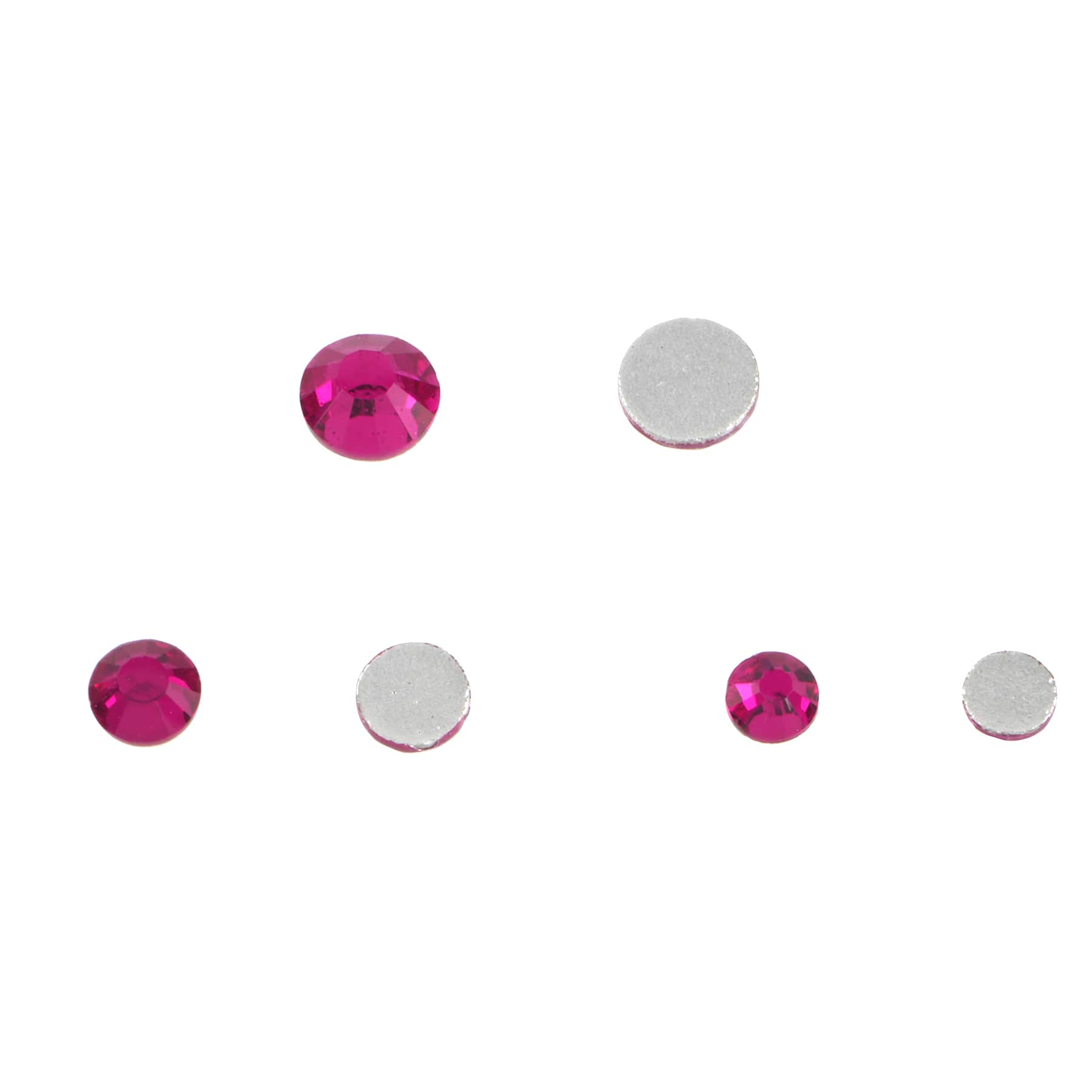 Round Flatback Glass Rhinestone Mix by Bead Landing™