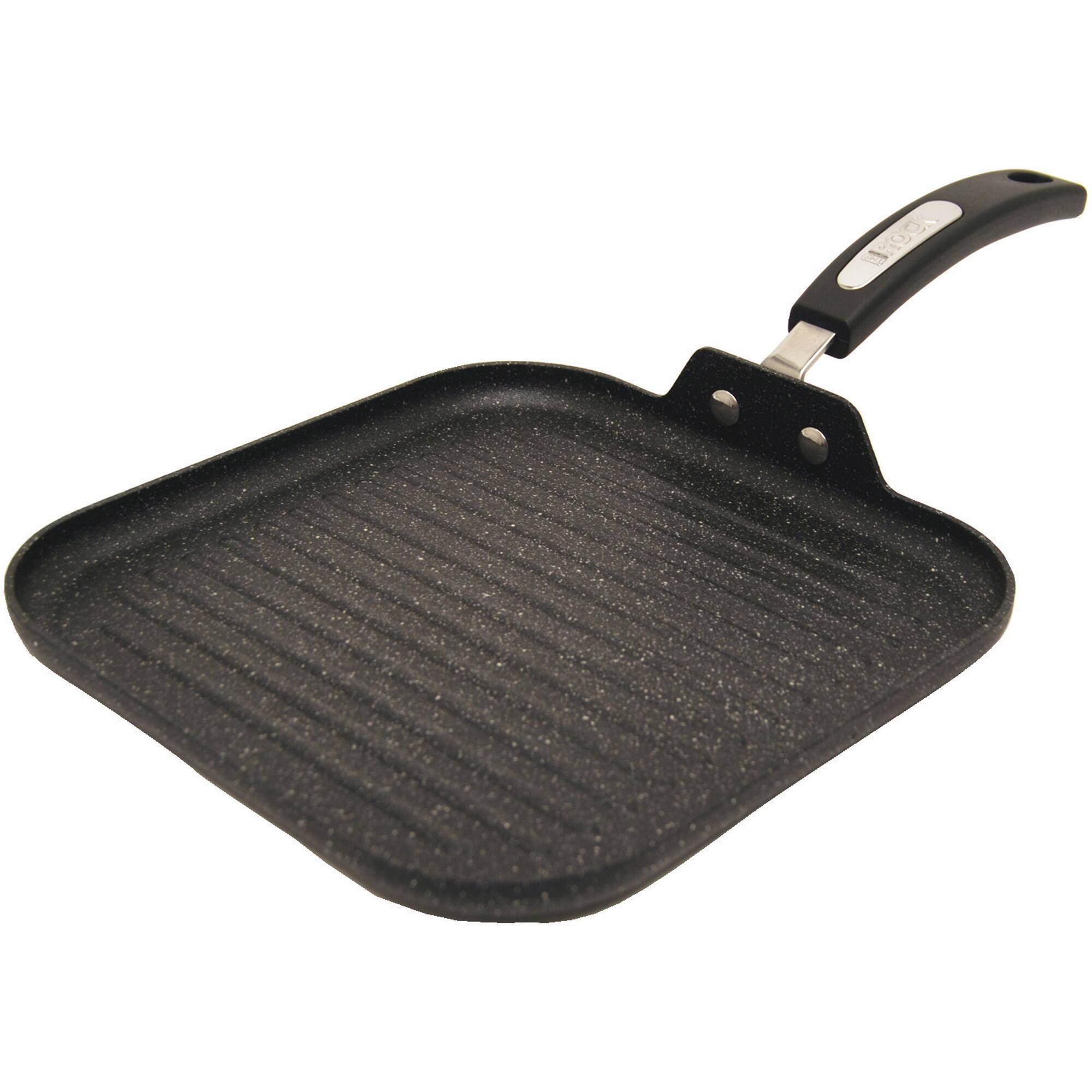THE ROCK by Starfrit 10&#x22; Grill Pan With Bakelite Handles